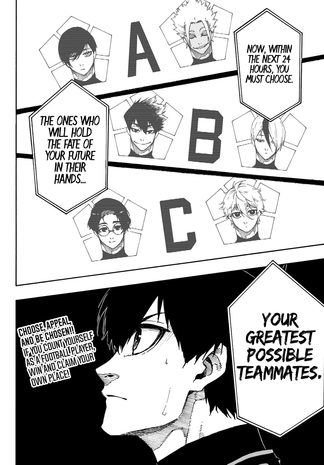 Blue Lock Chapter 95 page 20 - Chapter 95: Tryout