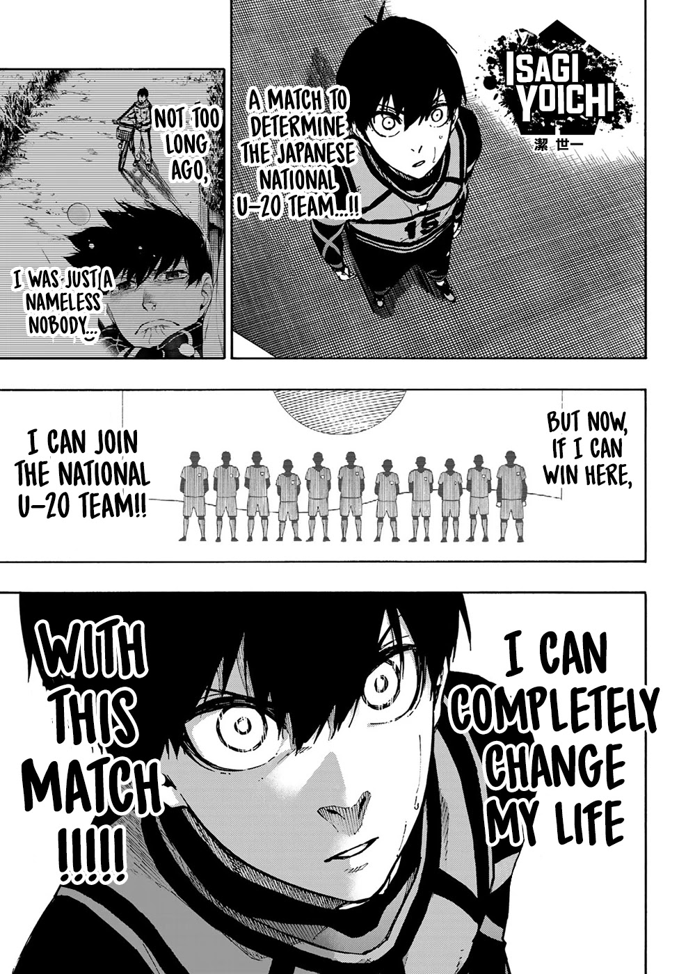 Blue Lock Chapter 95 page 3 - Chapter 95: Tryout