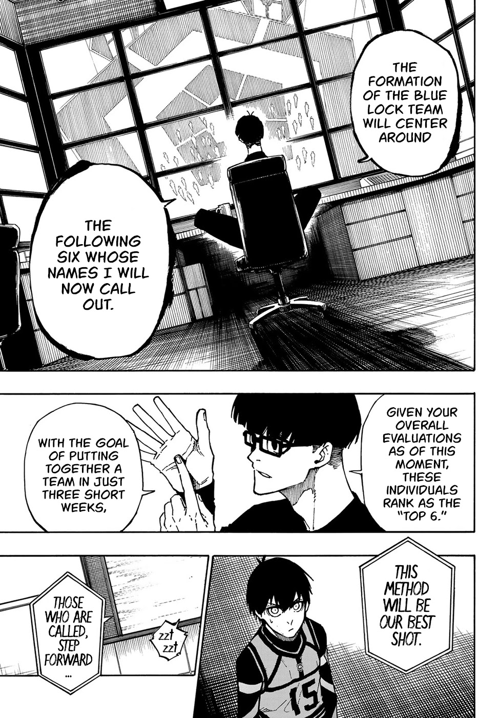 Blue Lock Chapter 95 page 5 - Chapter 95: Tryout