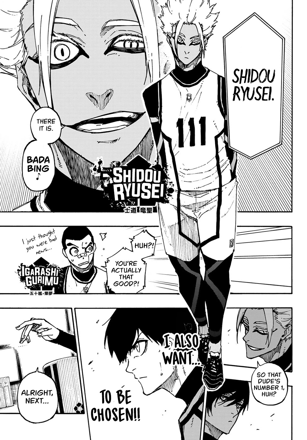 Blue Lock Chapter 95 page 7 - Chapter 95: Tryout