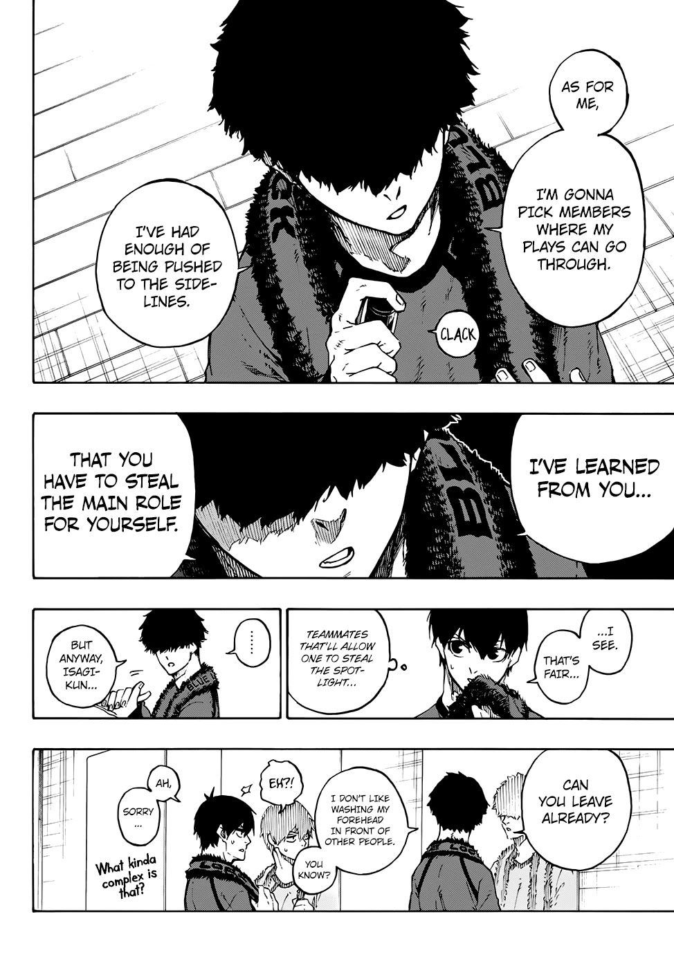 Blue Lock Chapter 96 page 10 - Chapter 96: Chosen Path