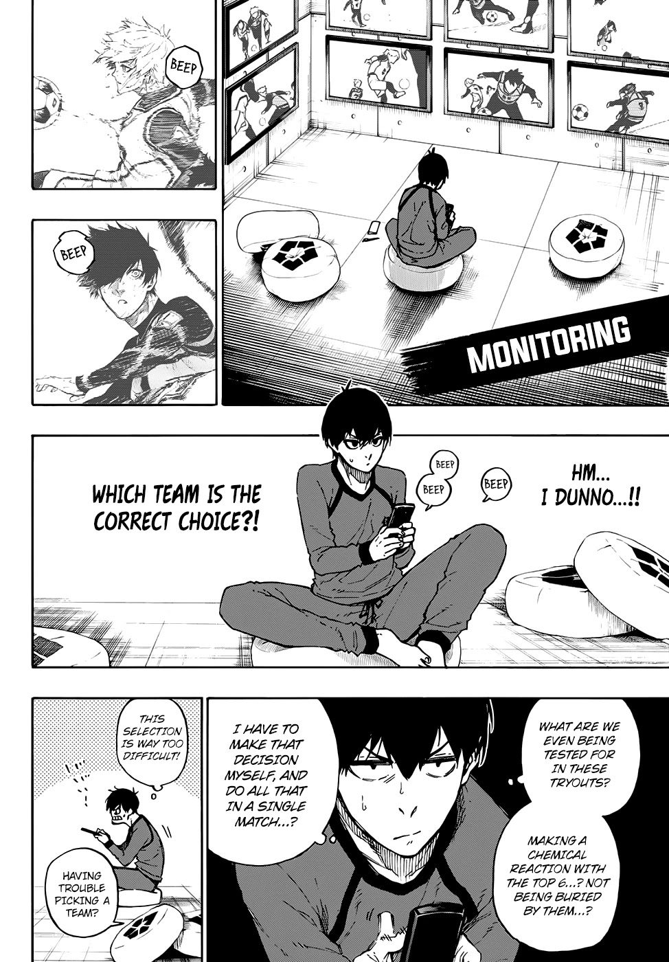Blue Lock Chapter 96 page 14 - Chapter 96: Chosen Path