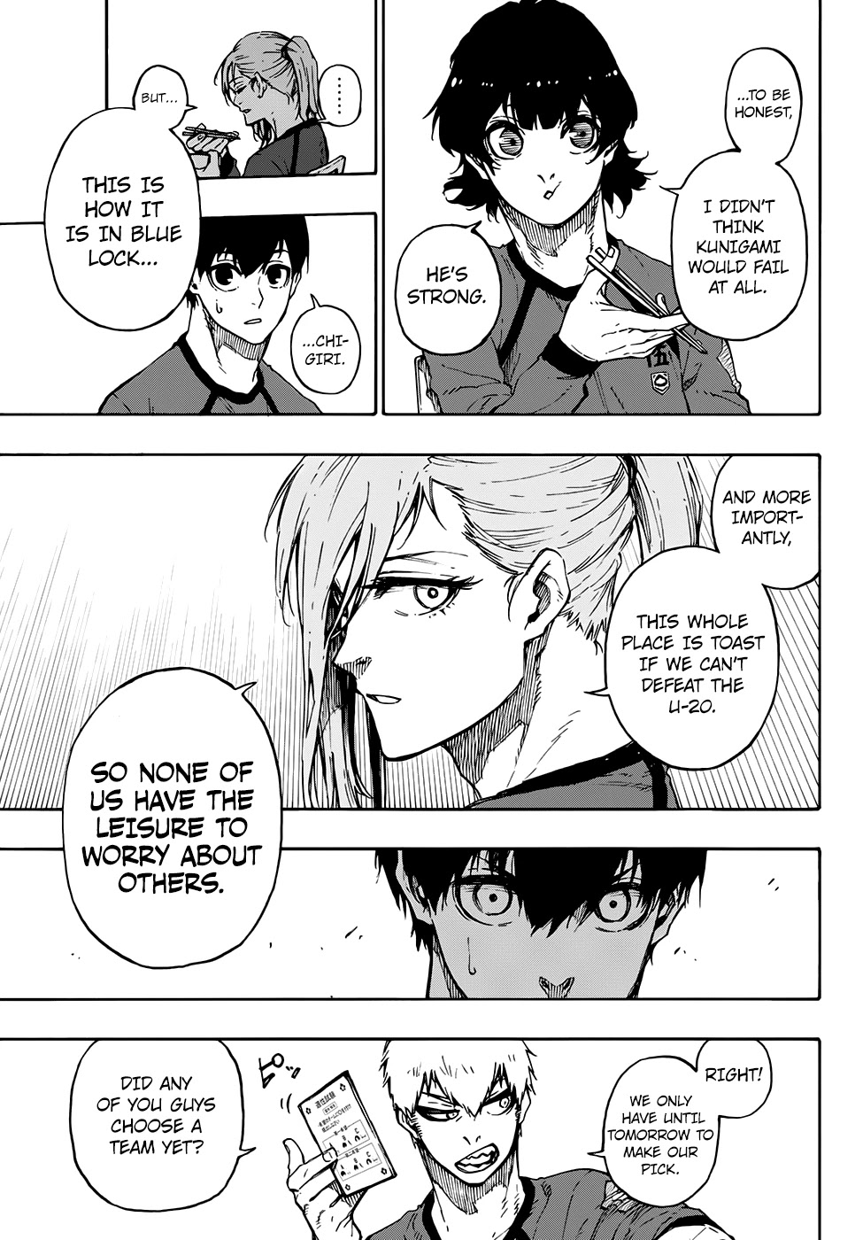 Blue Lock Chapter 96 page 3 - Chapter 96: Chosen Path