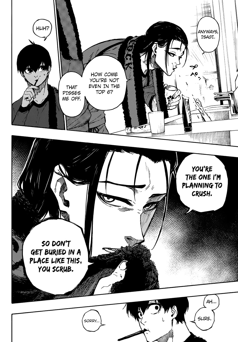 Blue Lock Chapter 96 page 8 - Chapter 96: Chosen Path