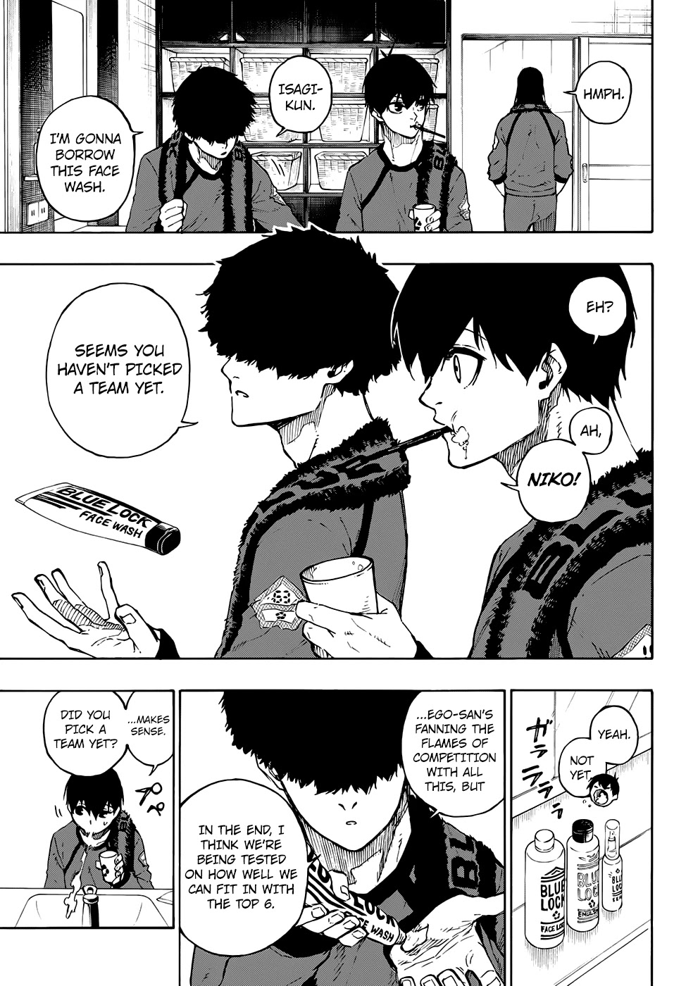 Blue Lock Chapter 96 page 9 - Chapter 96: Chosen Path