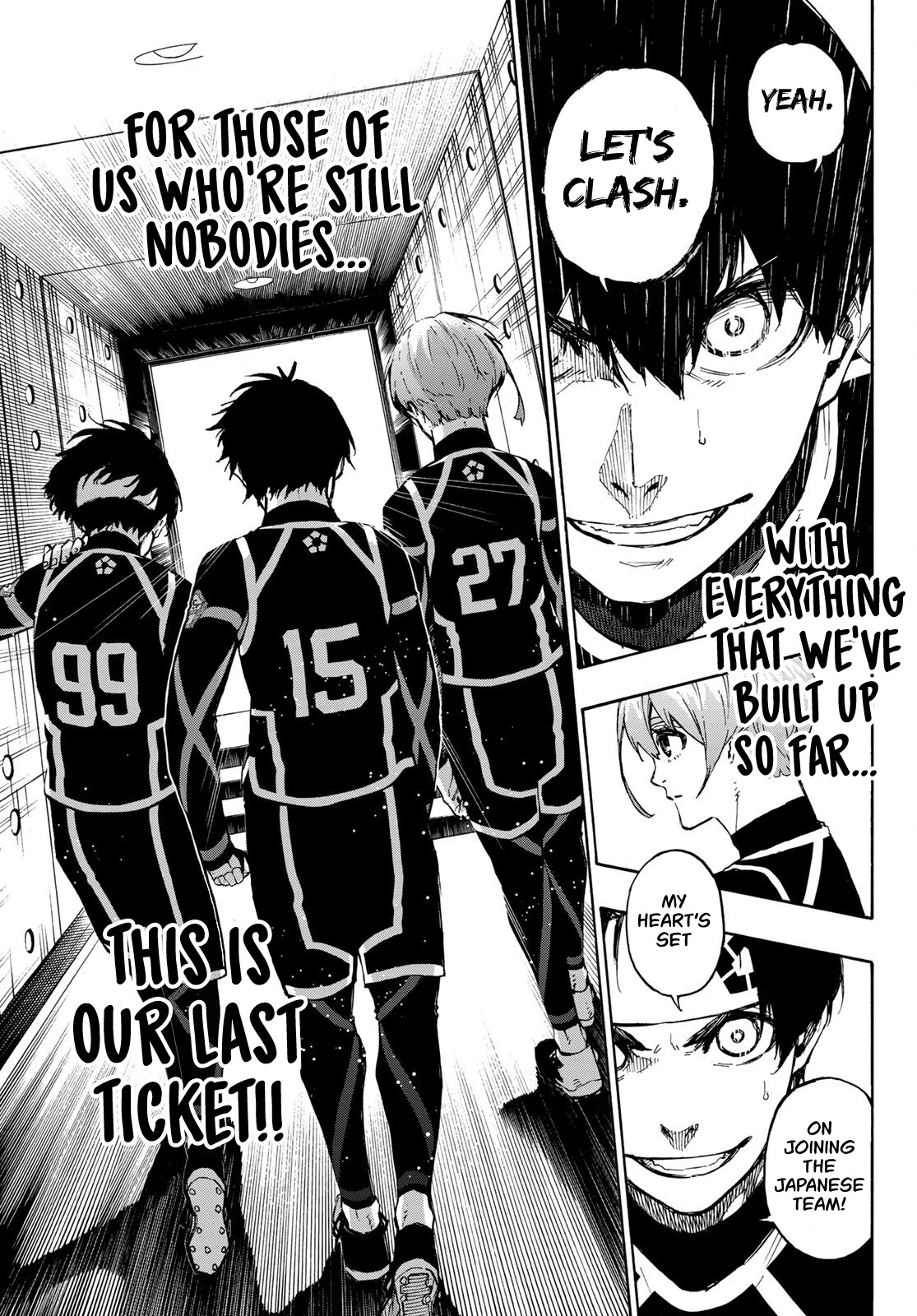 Blue Lock Chapter 97 page 15 - Chapter 97: Last Ticket
