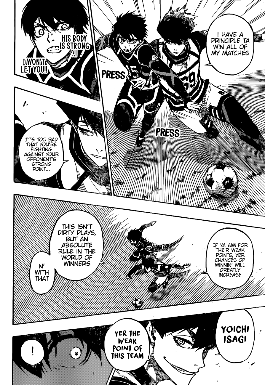 Blue Lock Chapter 98 page 16 - Chapter 98: Villain