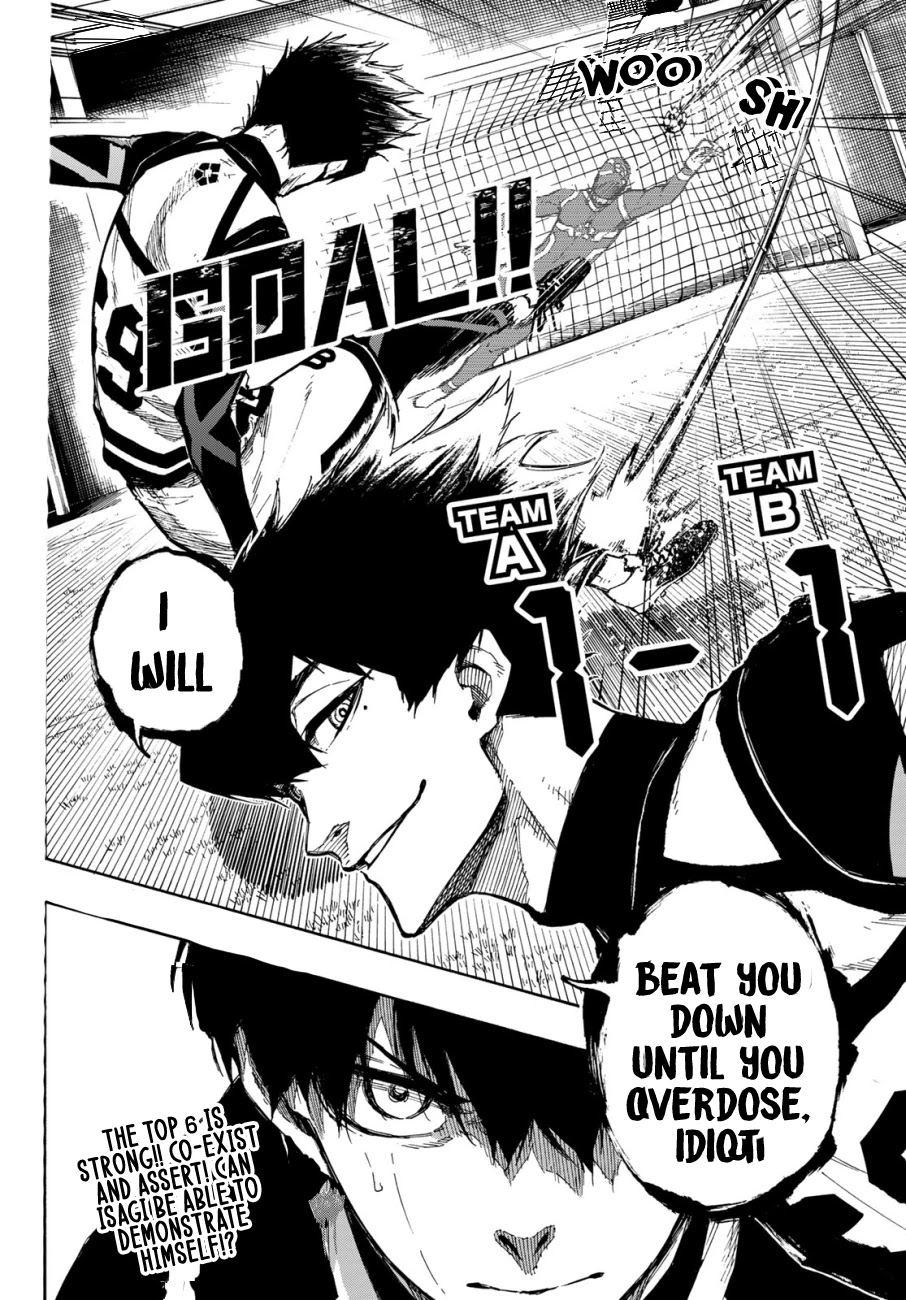 Blue Lock Chapter 98 page 20 - Chapter 98: Villain