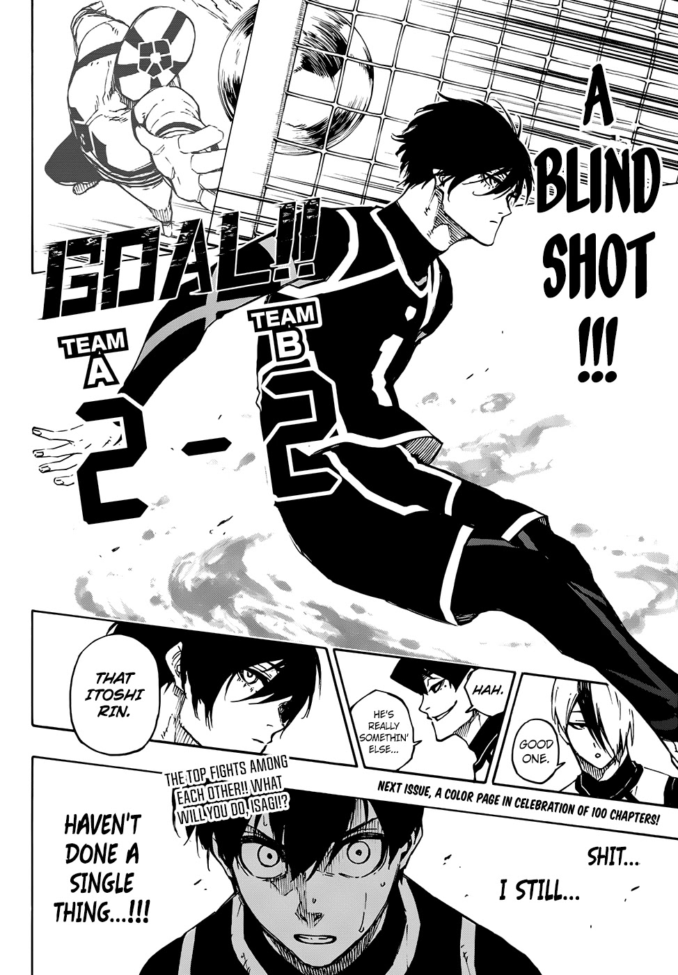 Blue Lock Chapter 99 page 18 - Chapter 99: Assassin and Ninja