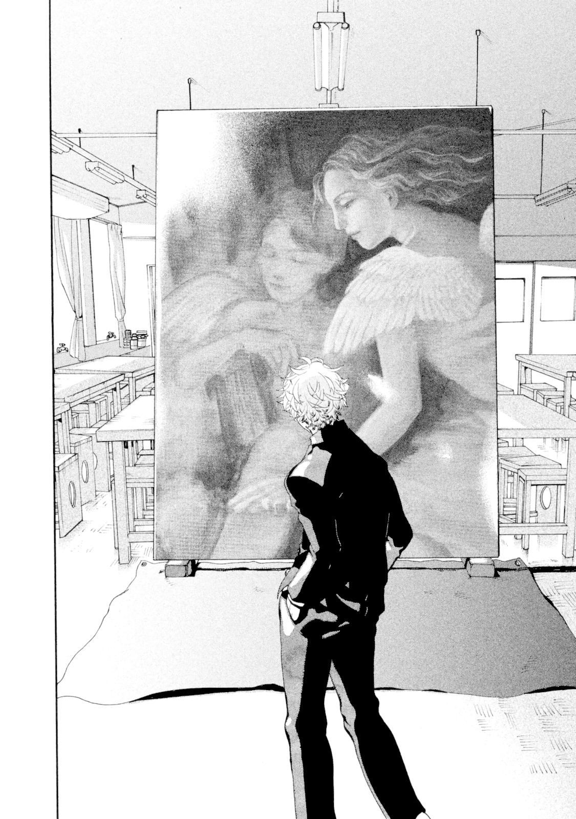Blue Period. Chapter 1 page 22 - Chapter 1: I Discovered the Joy of Painting