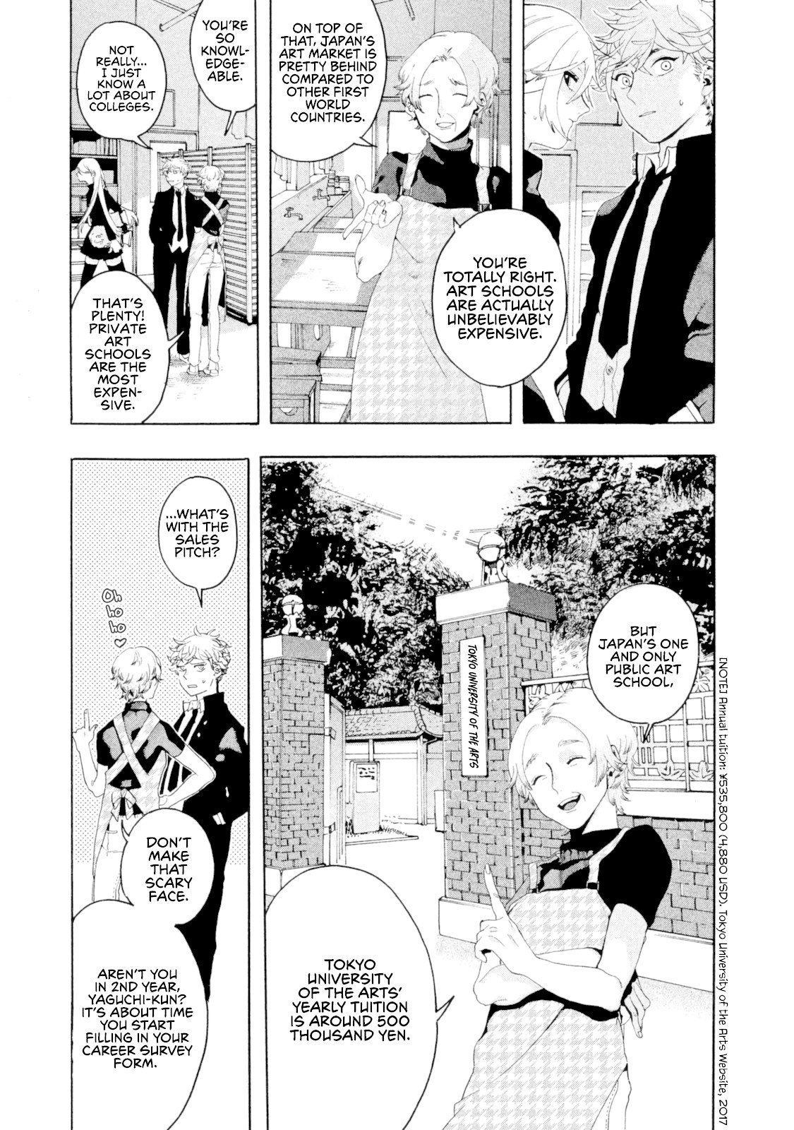 Blue Period. Chapter 1 page 29 - Chapter 1: I Discovered the Joy of Painting