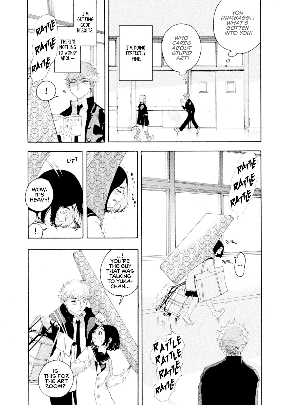 Blue Period. Chapter 1 page 44 - Chapter 1: I Discovered the Joy of Painting