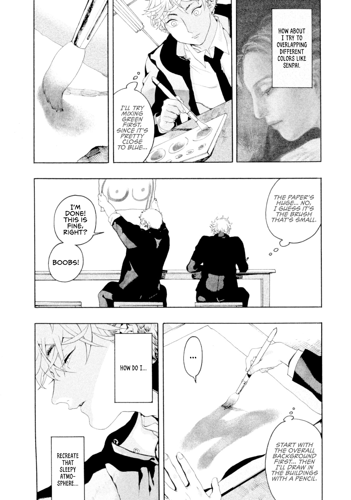 Blue Period. Chapter 1 page 50 - Chapter 1: I Discovered the Joy of Painting