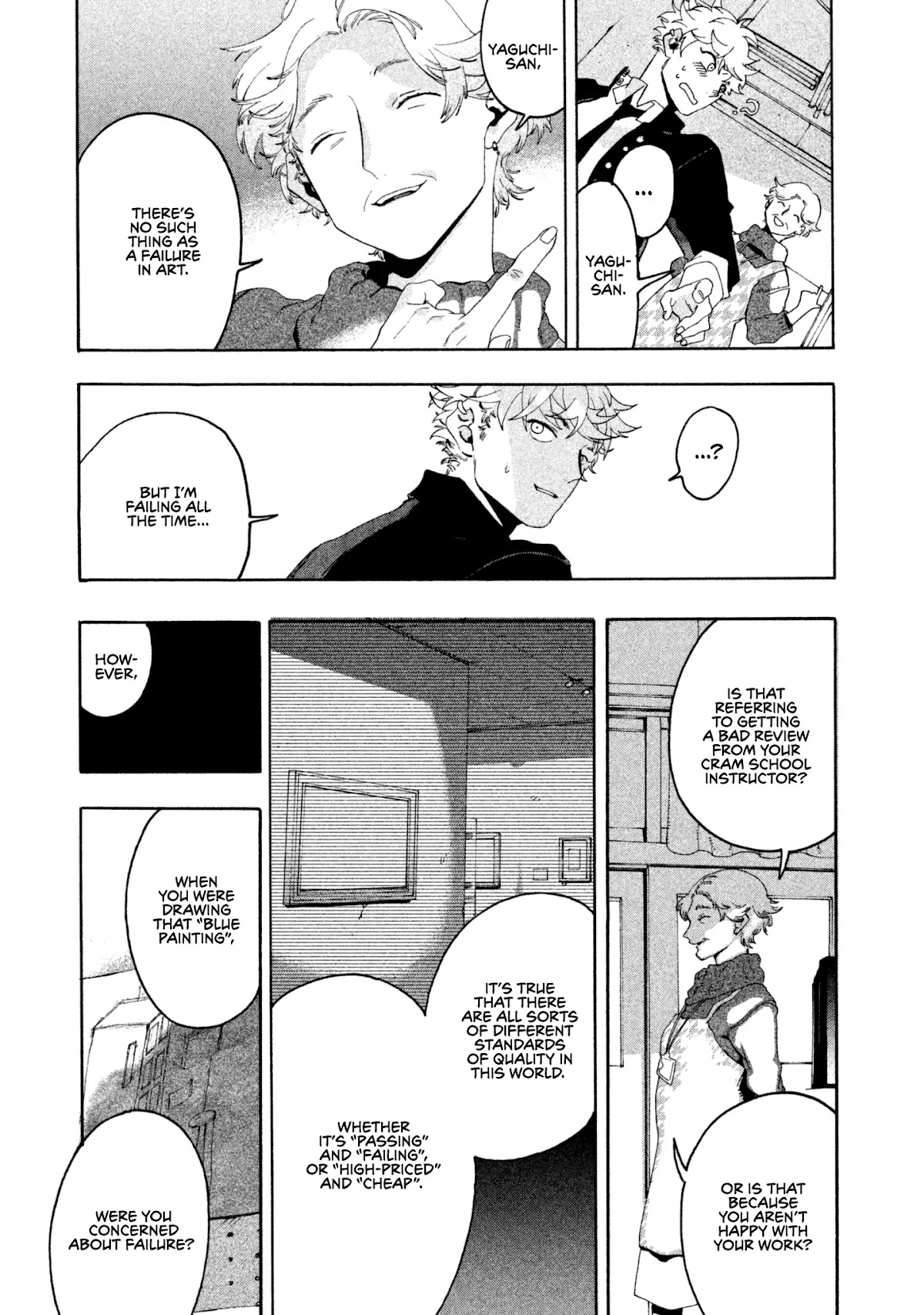 Blue Period. Chapter 10 page 20 - Chapter 10: Art That Doesn't Know What to Say