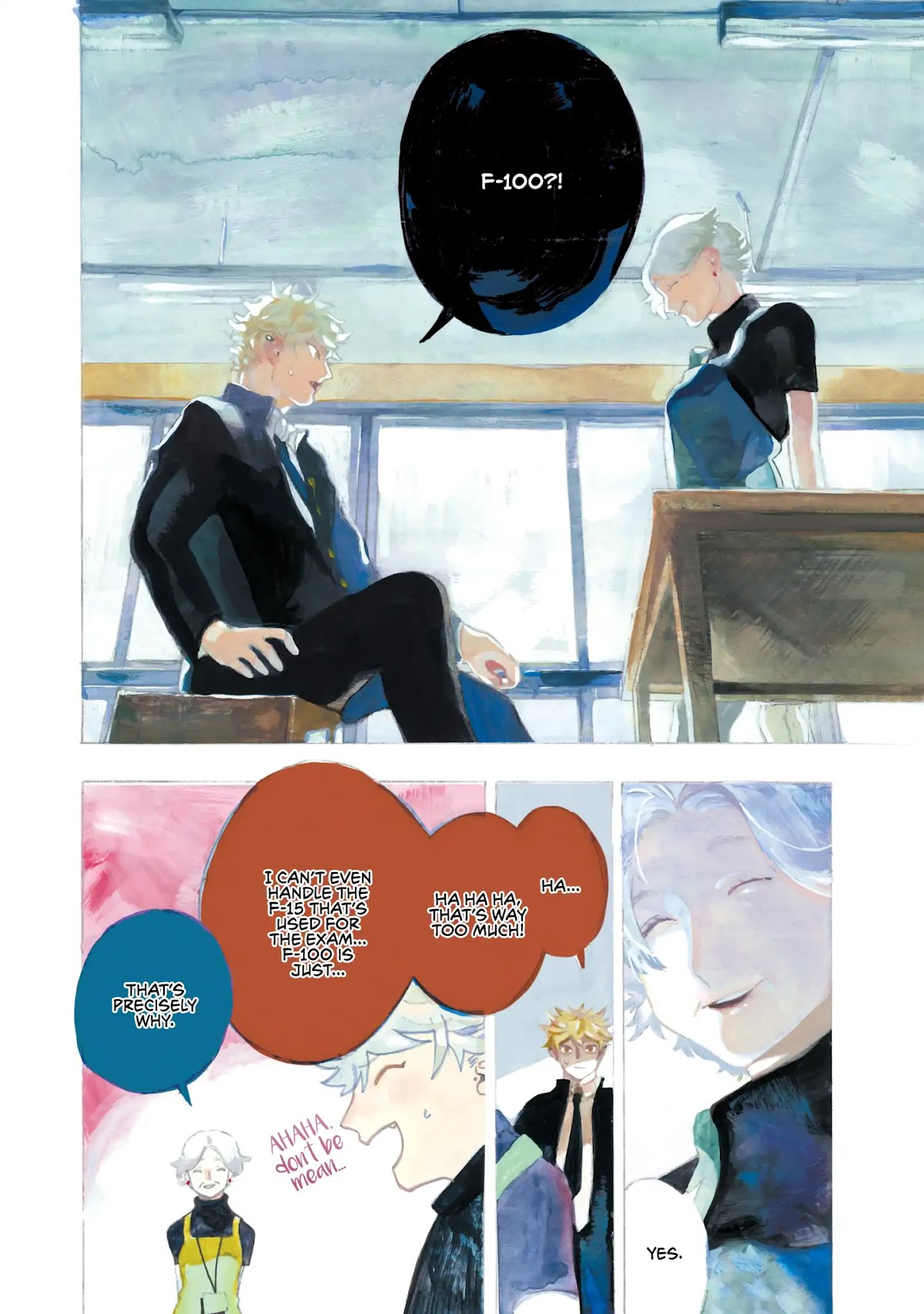 Blue Period. Chapter 10 page 3 - Chapter 10: Art That Doesn't Know What to Say