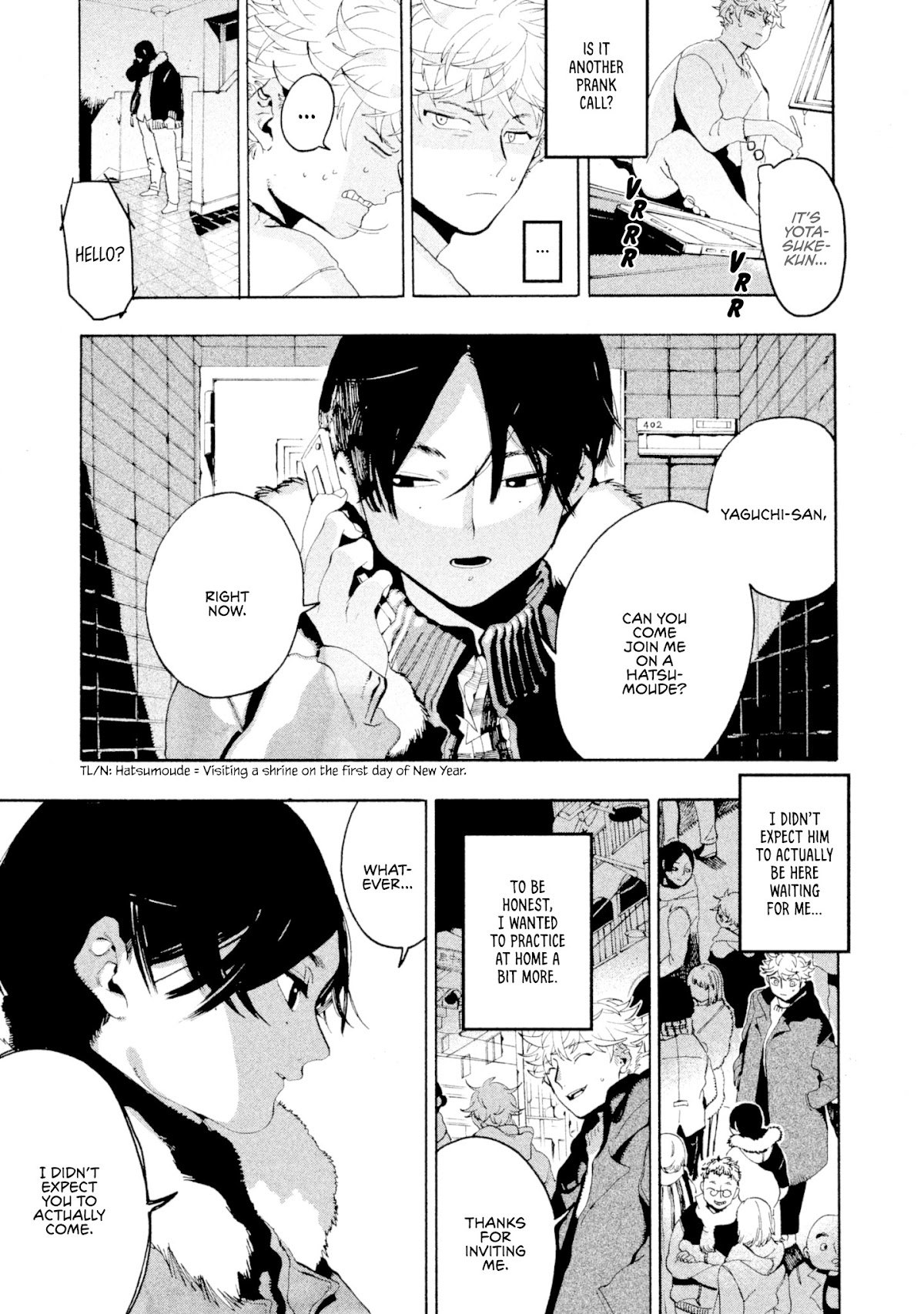 Blue Period. Chapter 12 page 28 - Chapter 12: Cocky