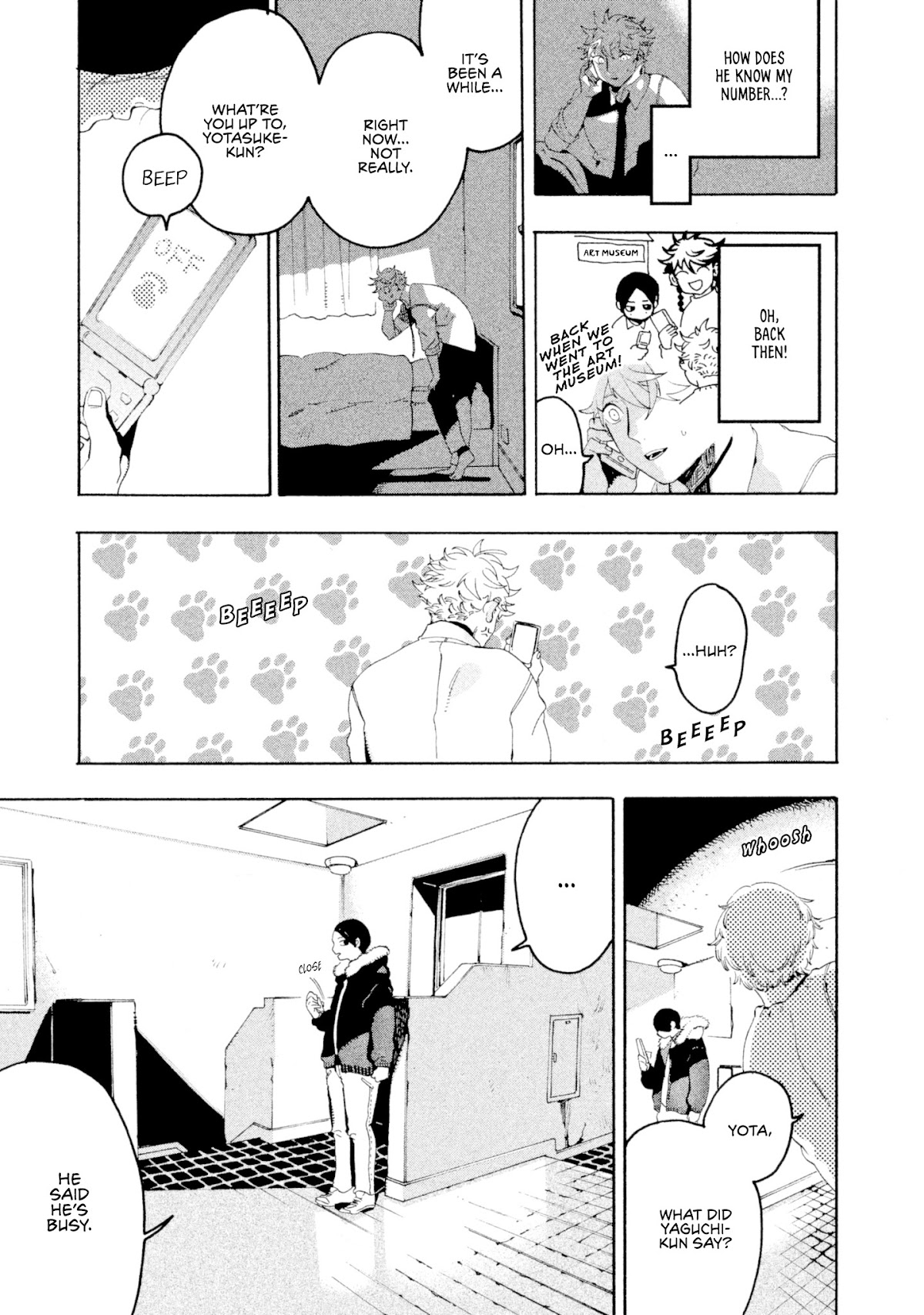 Blue Period. Chapter 12 page 4 - Chapter 12: Cocky