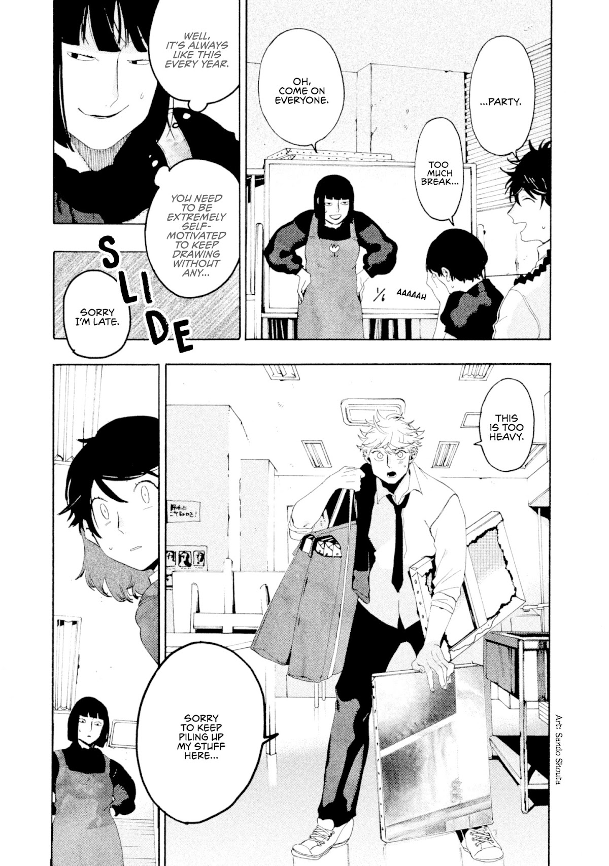 Blue Period. Chapter 12 page 47 - Chapter 12: Cocky