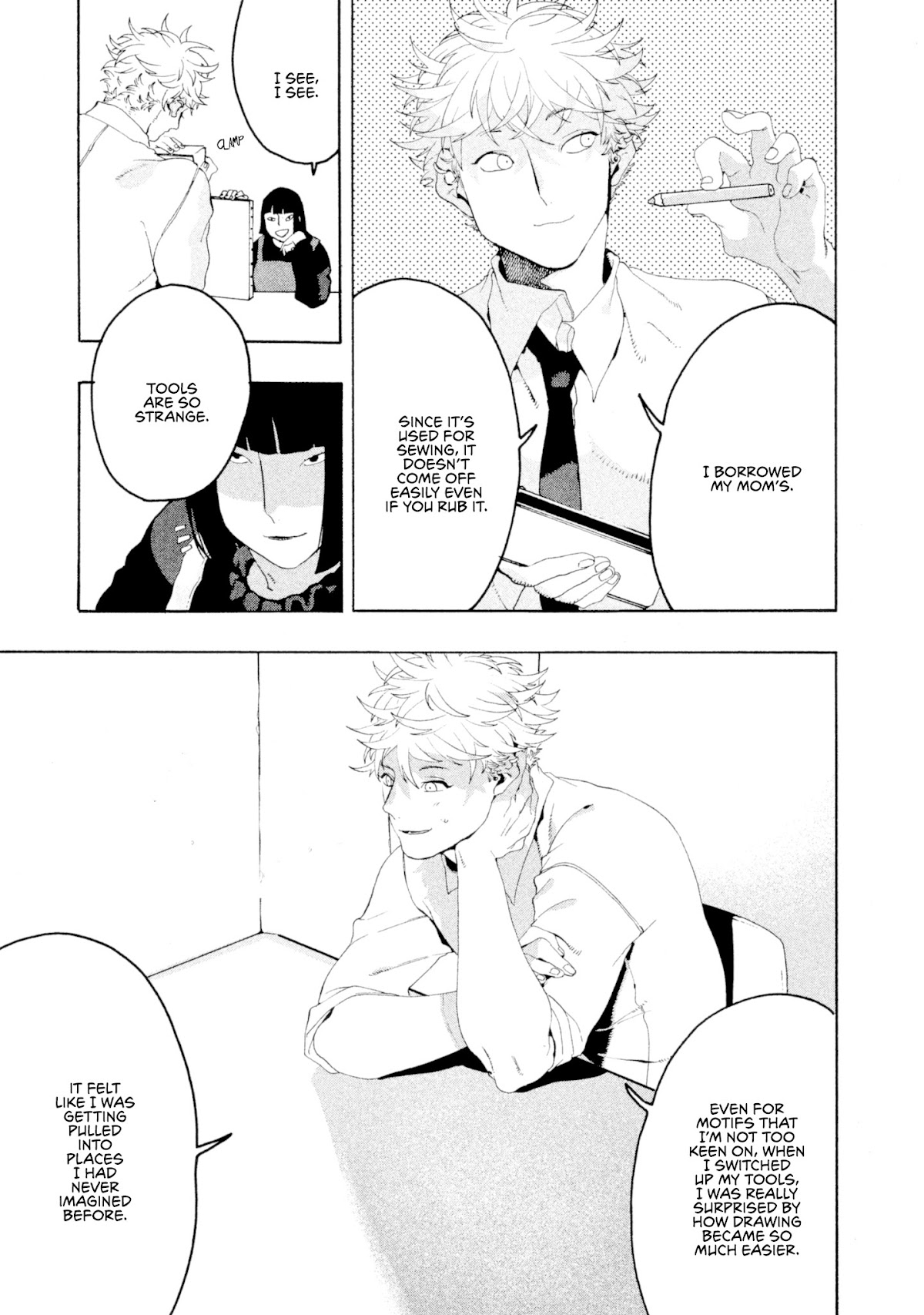 Blue Period. Chapter 12 page 49 - Chapter 12: Cocky