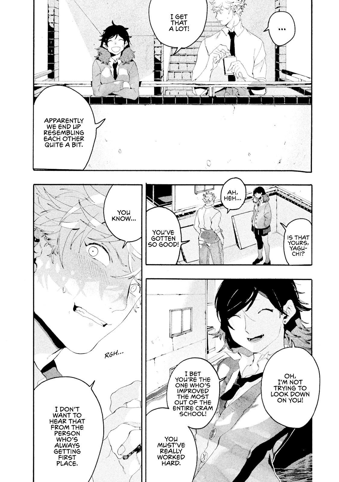 Blue Period. Chapter 13 page 20 - Chapter 13: Ridiculous Stress