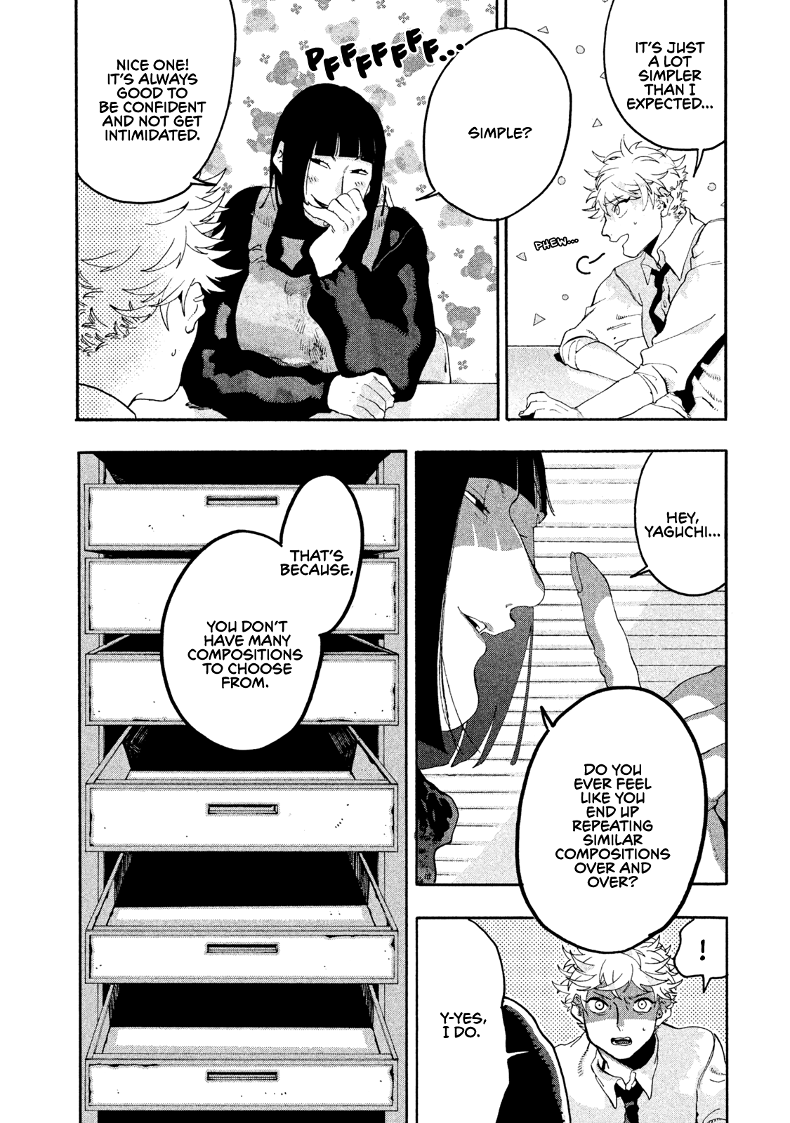 Blue Period. Chapter 13 page 26 - Chapter 13: Ridiculous Stress