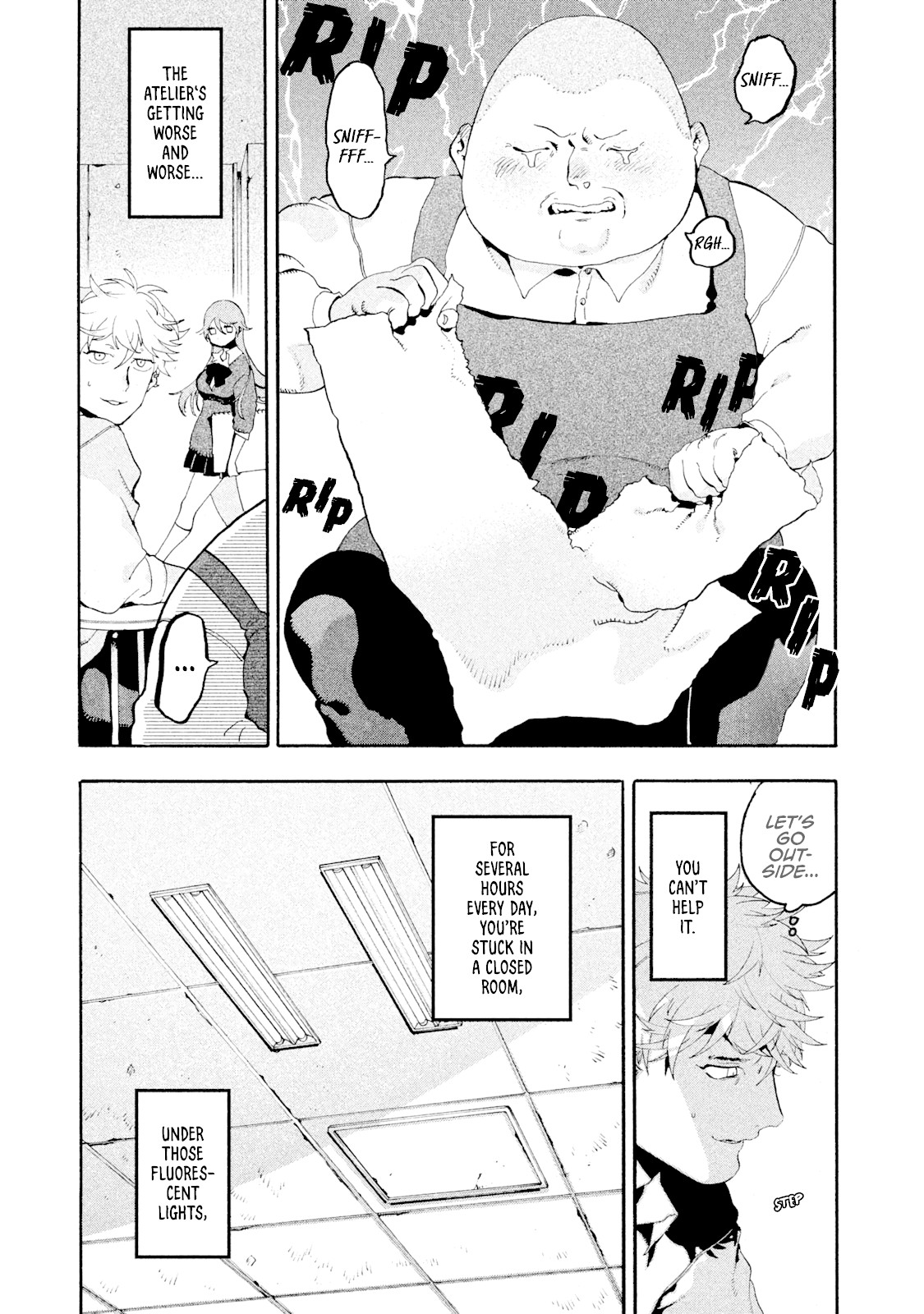 Blue Period. Chapter 13 page 35 - Chapter 13: Ridiculous Stress