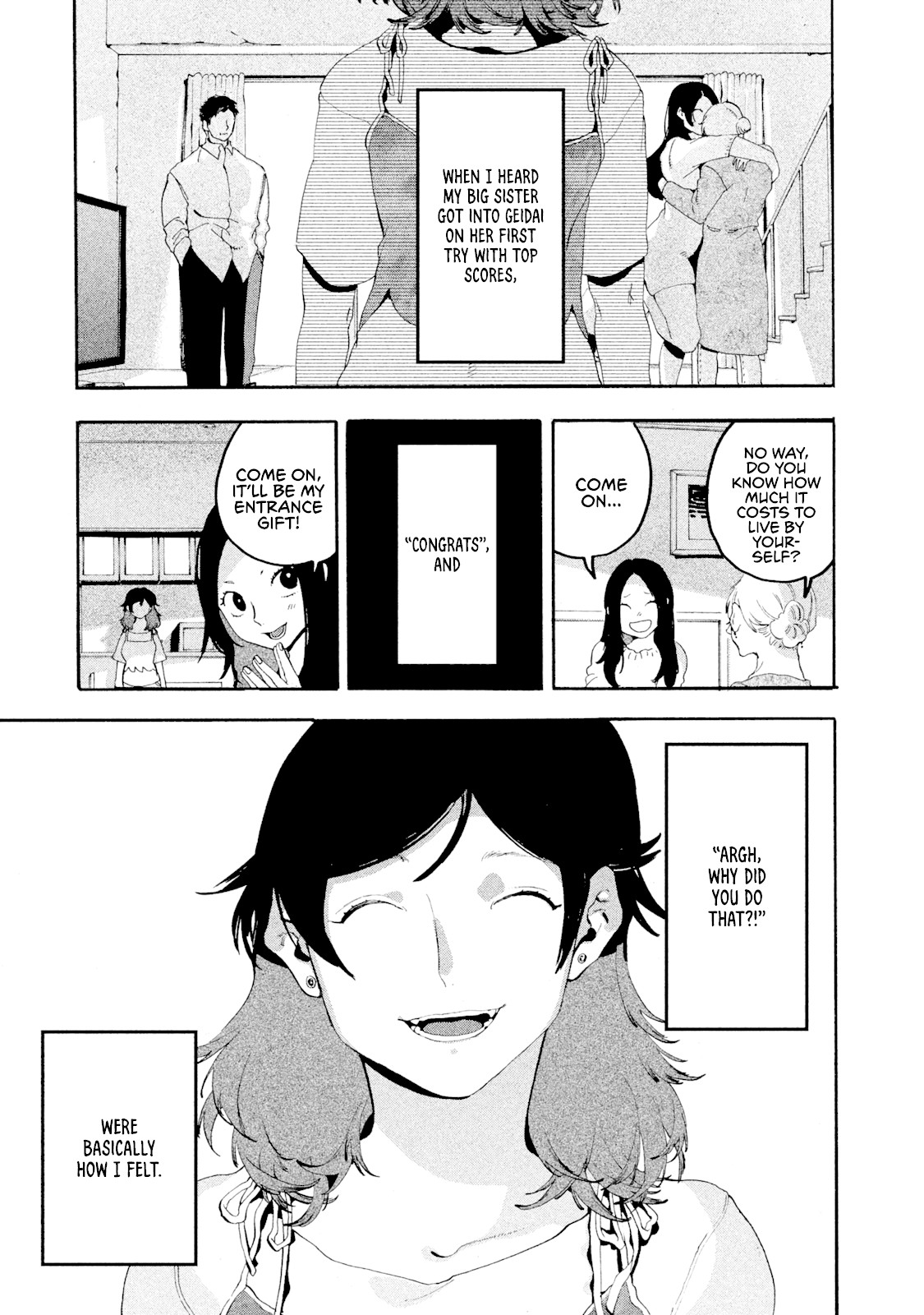 Blue Period. Chapter 13 page 4 - Chapter 13: Ridiculous Stress