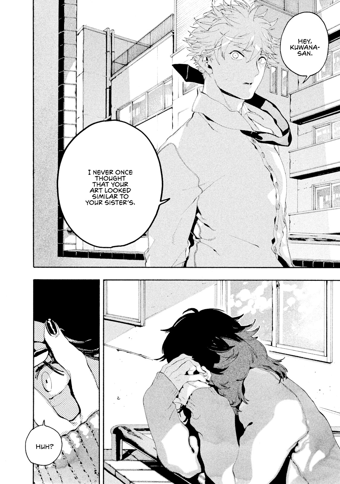 Blue Period. Chapter 13 page 43 - Chapter 13: Ridiculous Stress