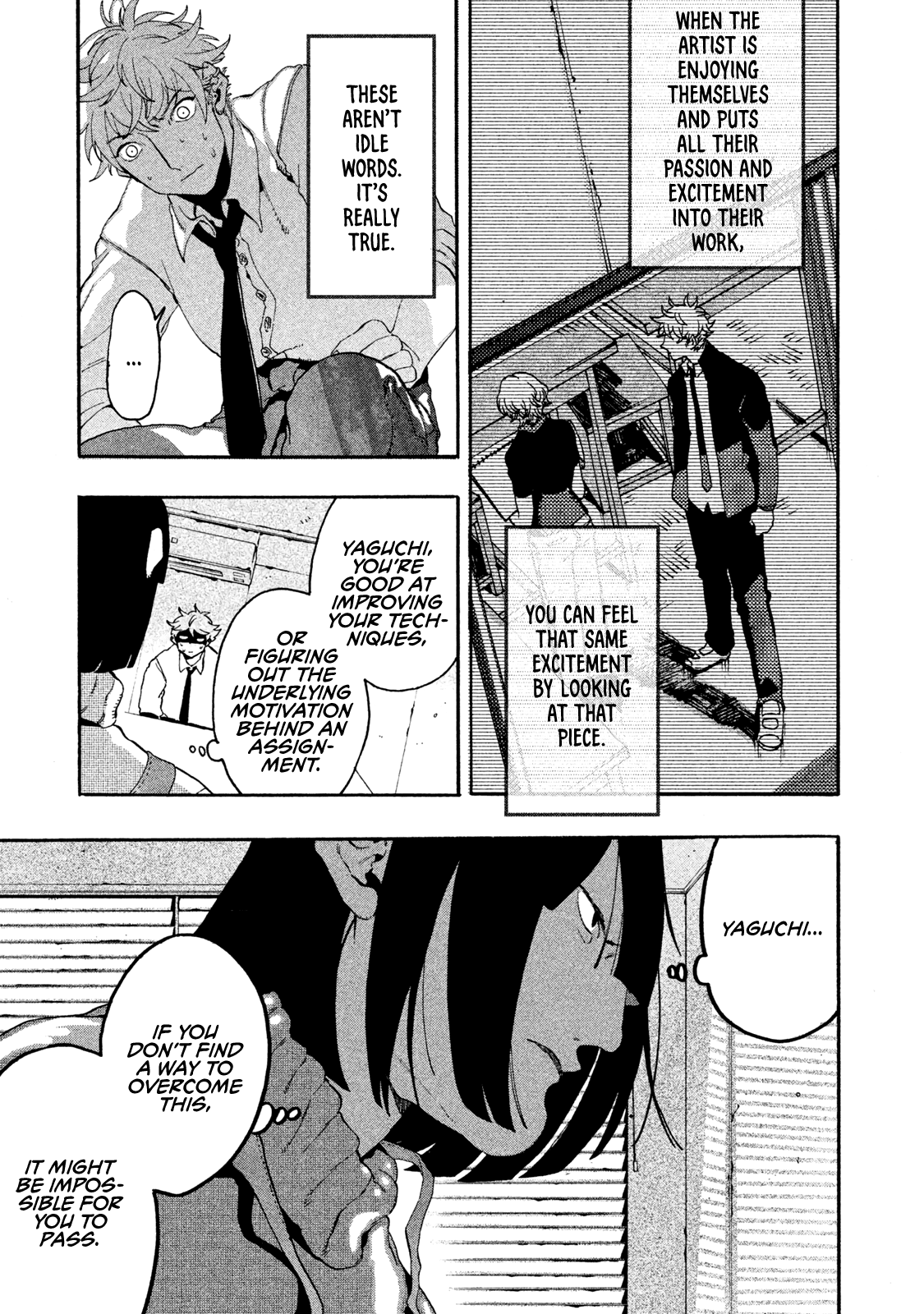 Blue Period. Chapter 14 page 21 - Chapter 14: Ability to Have Fun