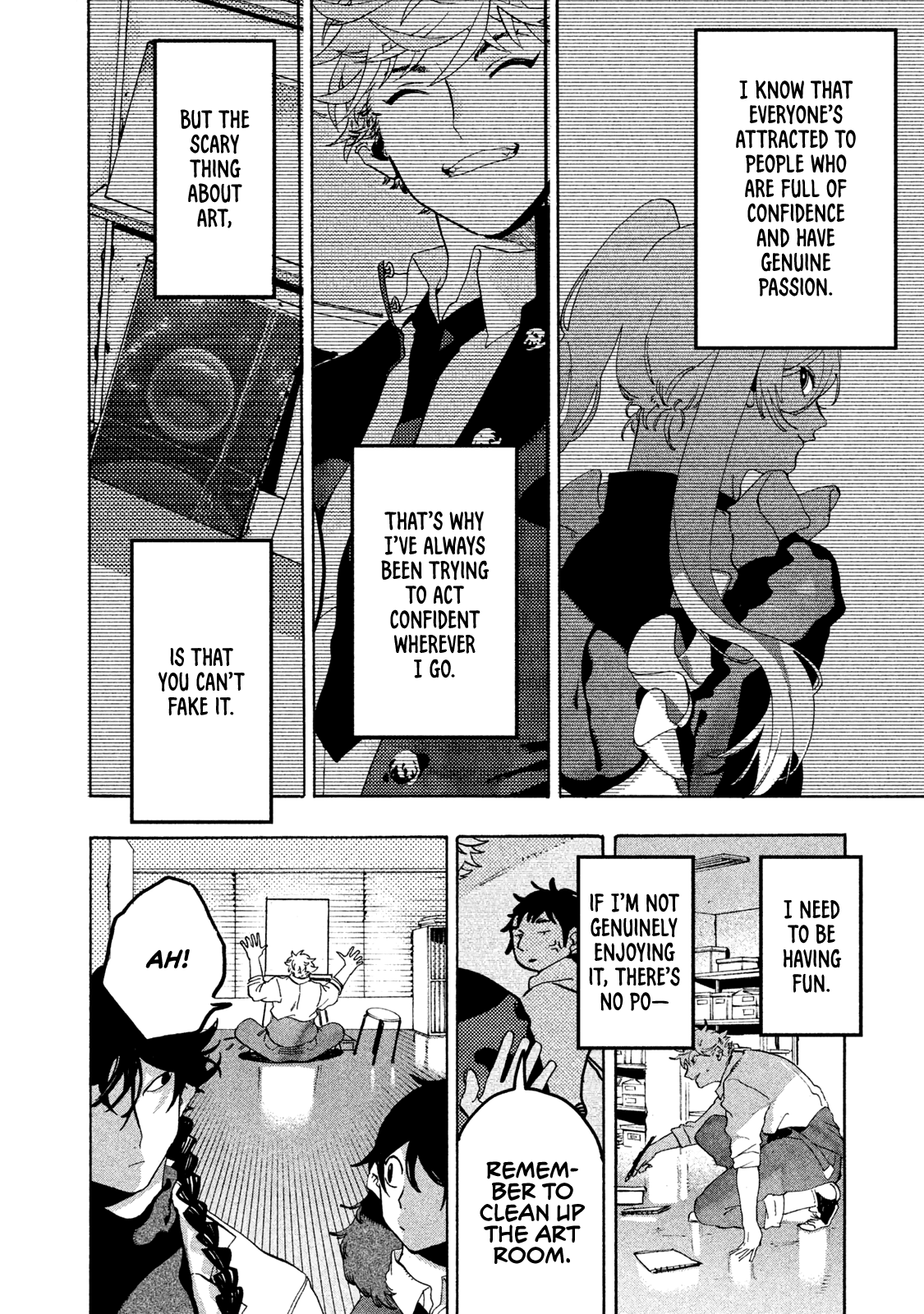 Blue Period. Chapter 14 page 29 - Chapter 14: Ability to Have Fun