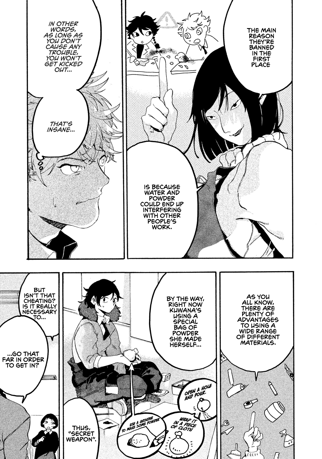 Blue Period. Chapter 15 page 22 - Chapter 15: First Exam Begins