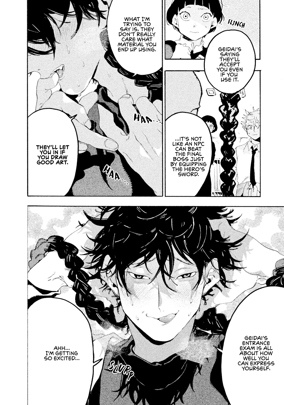 Blue Period. Chapter 15 page 23 - Chapter 15: First Exam Begins