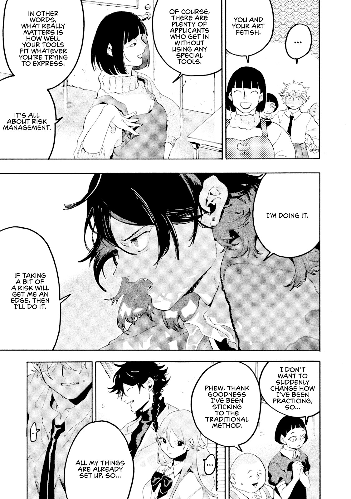 Blue Period. Chapter 15 page 24 - Chapter 15: First Exam Begins