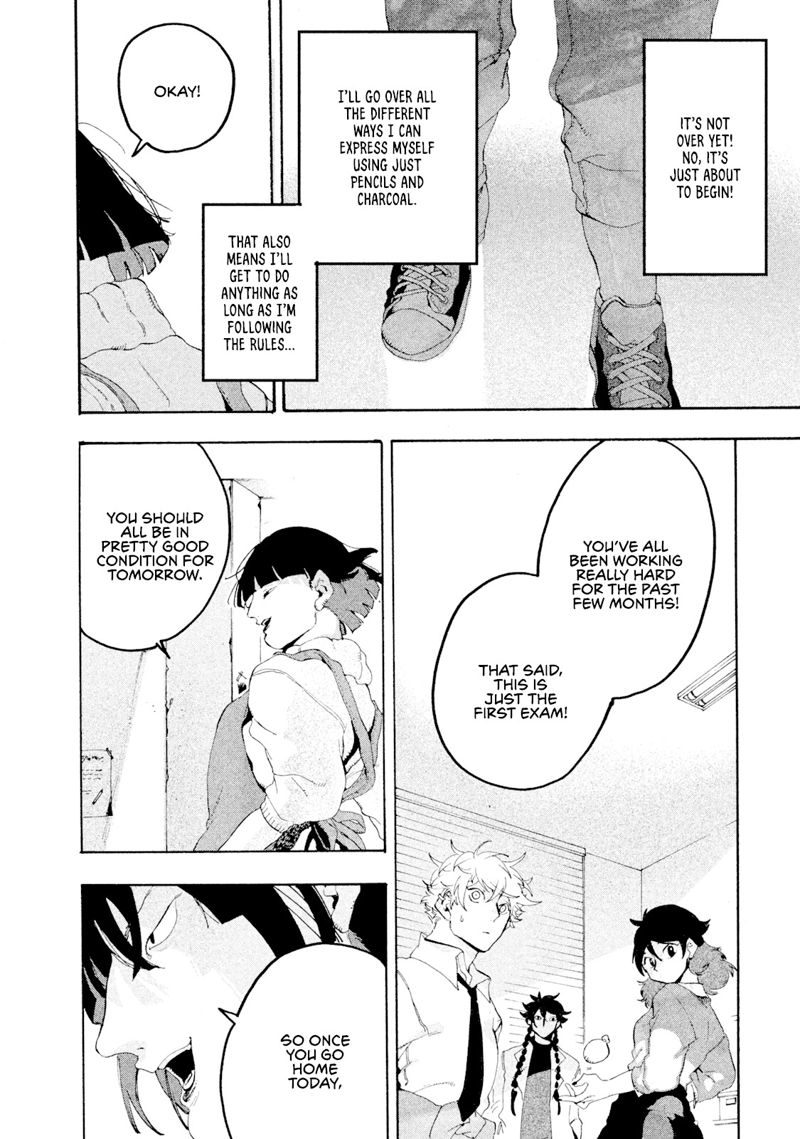 Blue Period. Chapter 15 page 27 - Chapter 15: First Exam Begins