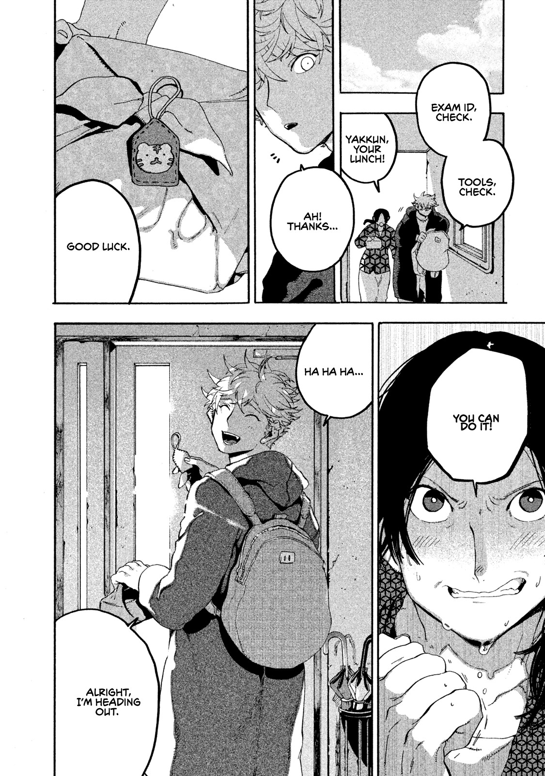 Blue Period. Chapter 15 page 32 - Chapter 15: First Exam Begins