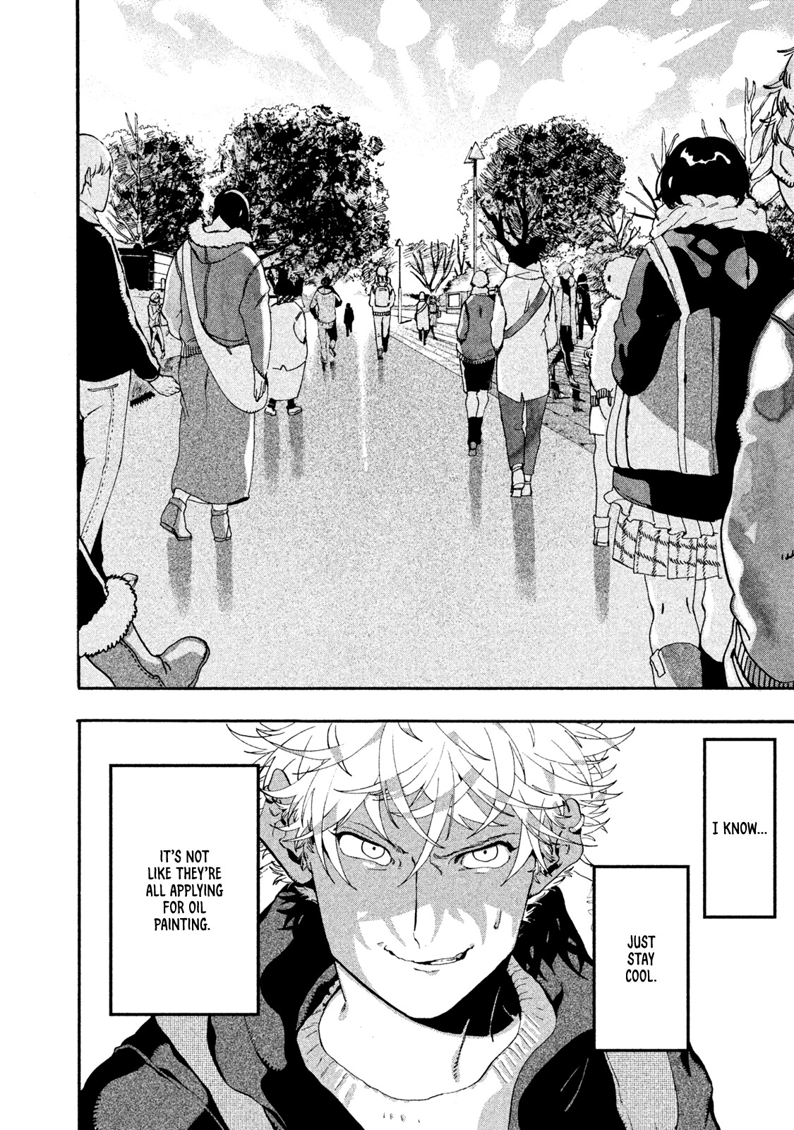 Blue Period. Chapter 15 page 34 - Chapter 15: First Exam Begins
