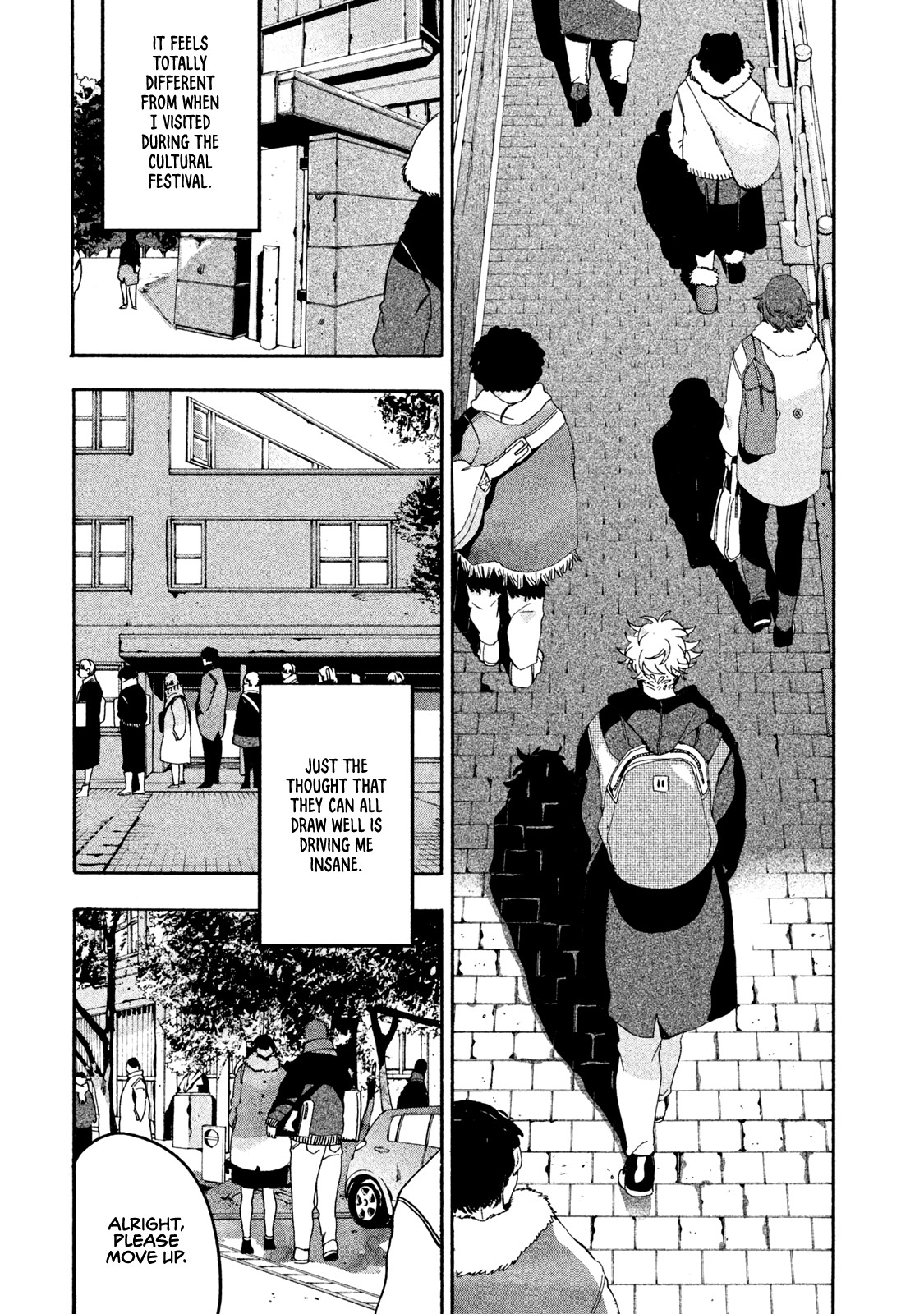 Blue Period. Chapter 15 page 35 - Chapter 15: First Exam Begins