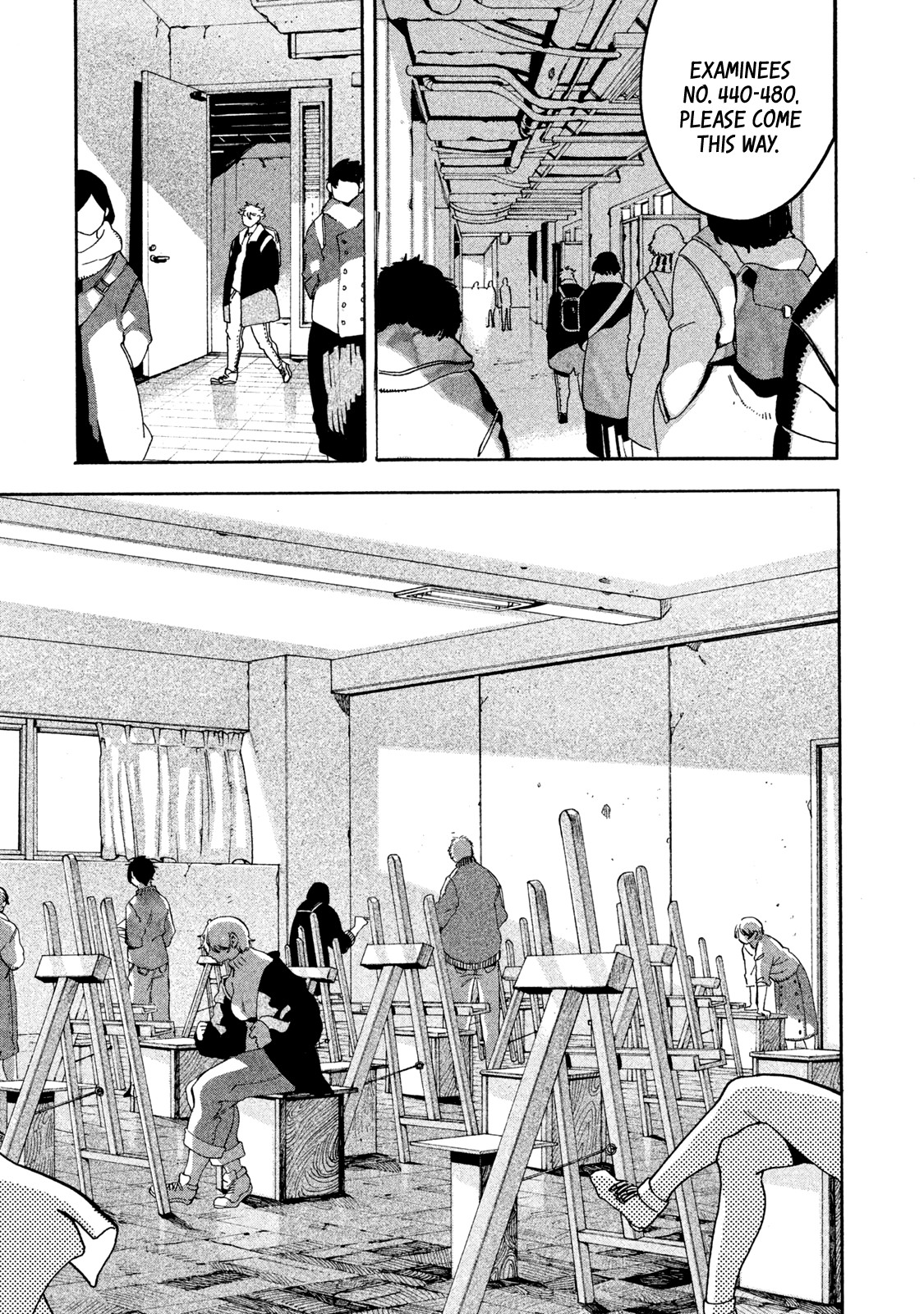 Blue Period. Chapter 15 page 39 - Chapter 15: First Exam Begins