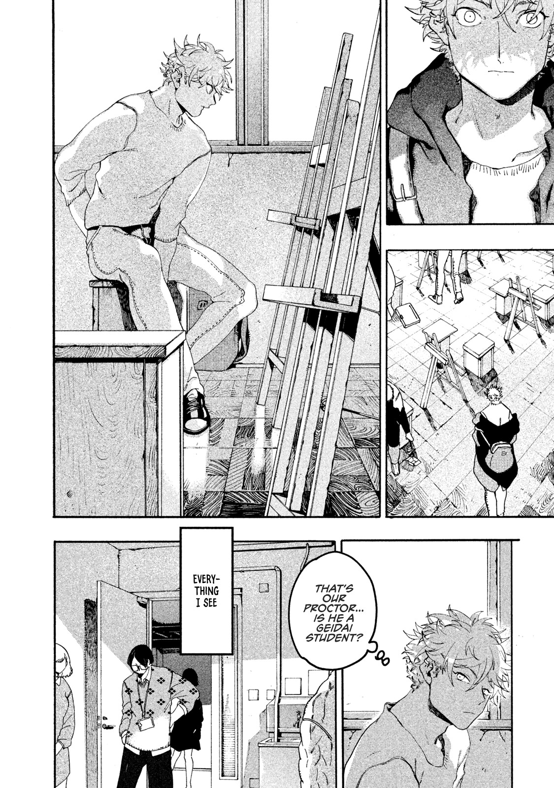 Blue Period. Chapter 15 page 40 - Chapter 15: First Exam Begins