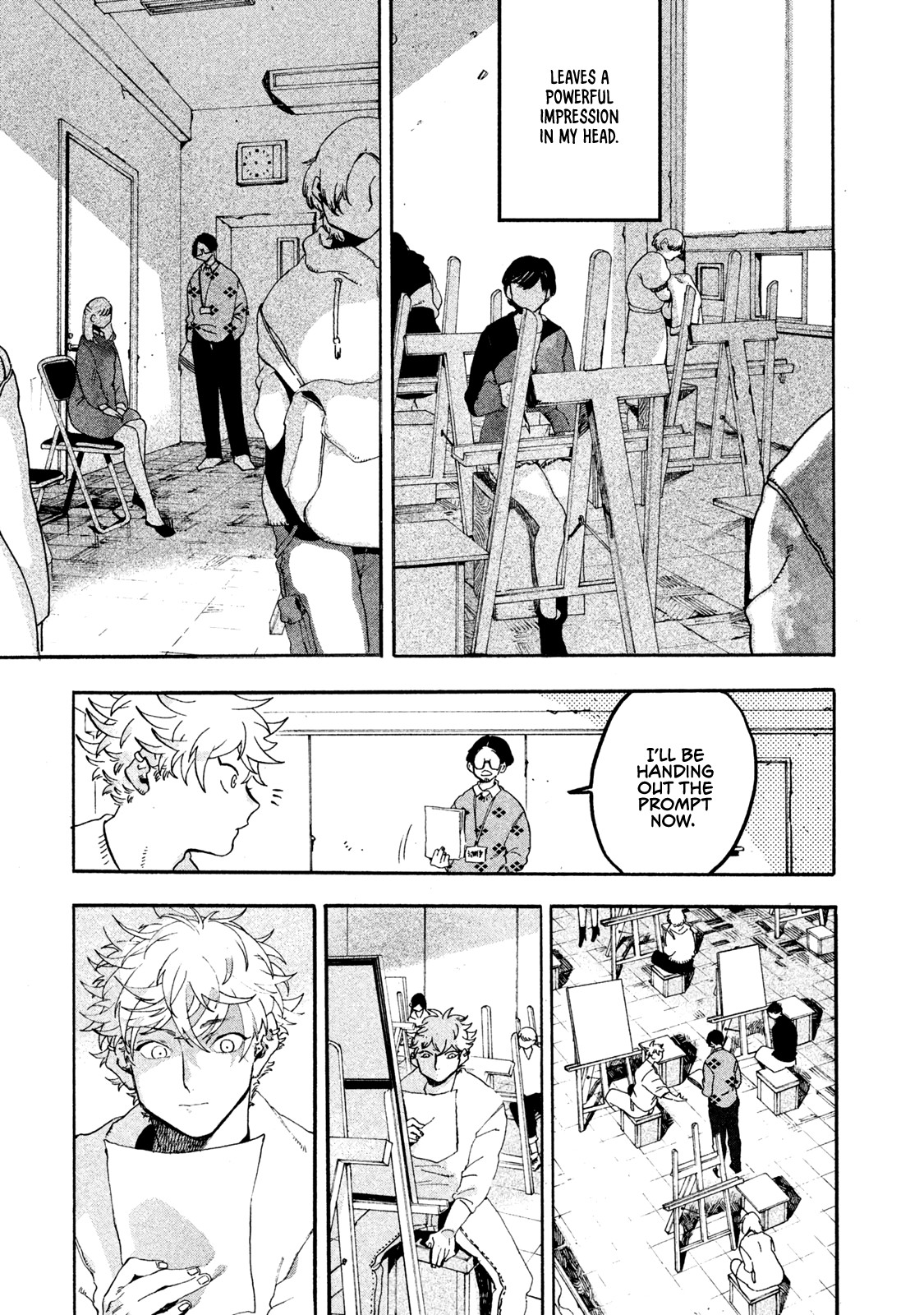 Blue Period. Chapter 15 page 41 - Chapter 15: First Exam Begins