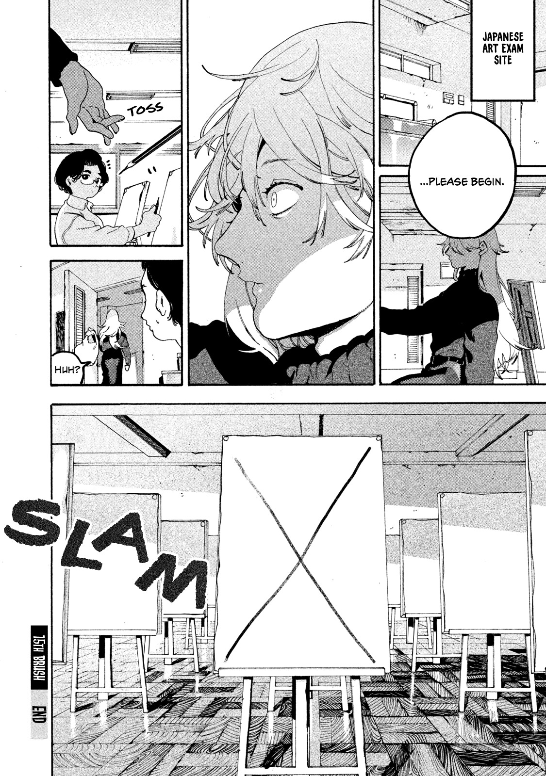 Blue Period. Chapter 15 page 45 - Chapter 15: First Exam Begins