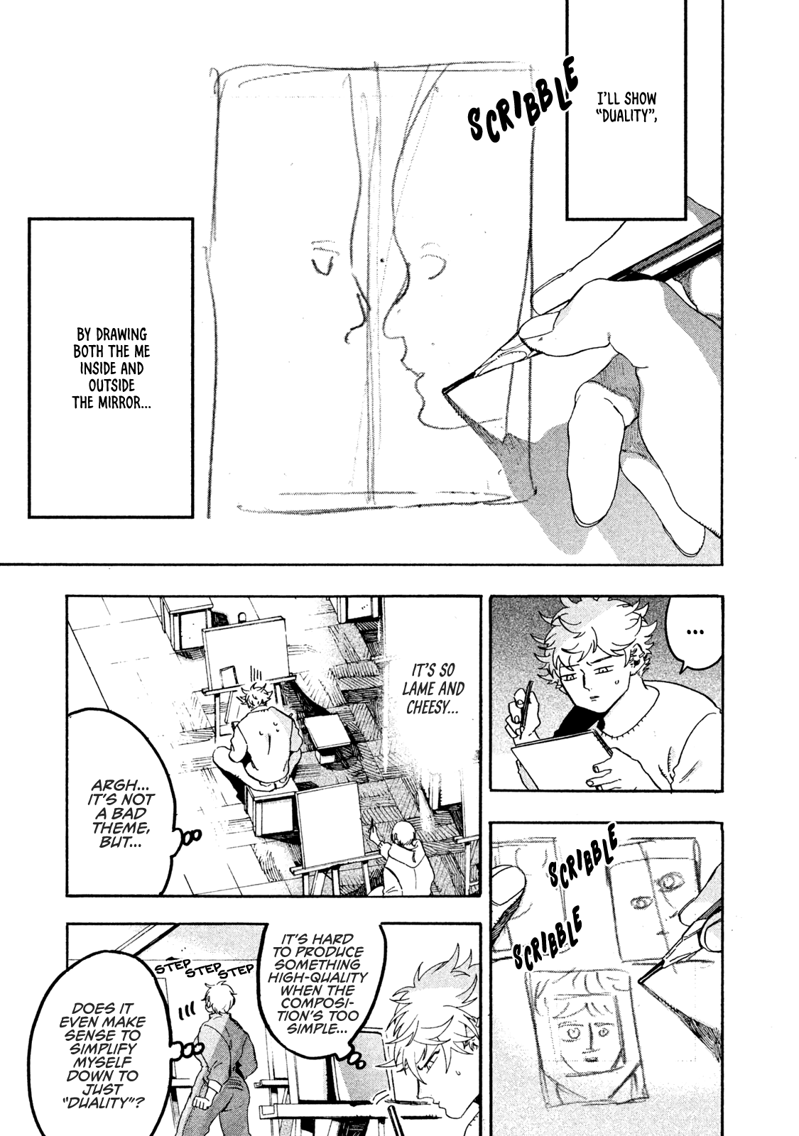 Blue Period. Chapter 16 page 11 - Chapter 16: Sweating Hard