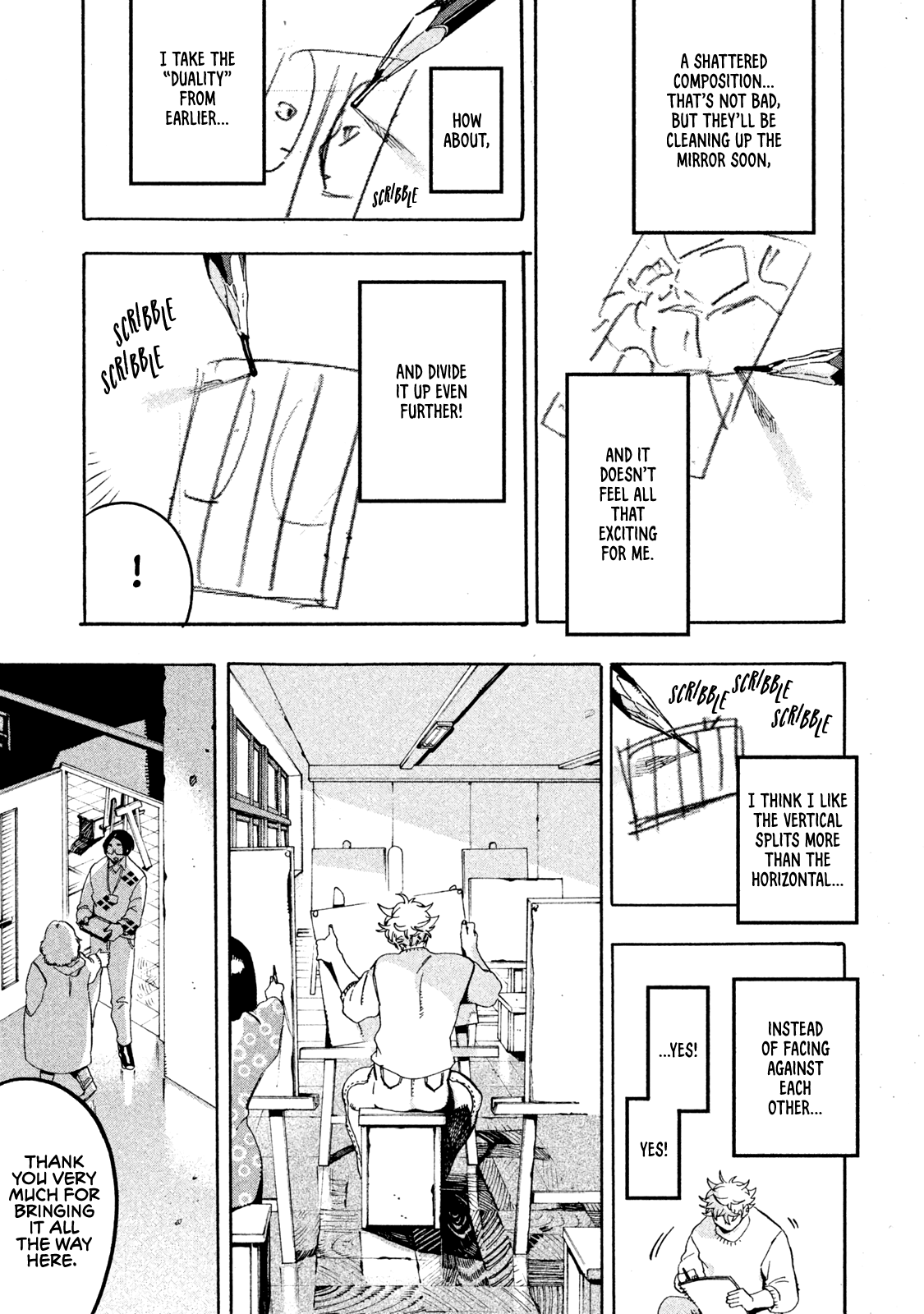 Blue Period. Chapter 16 page 19 - Chapter 16: Sweating Hard