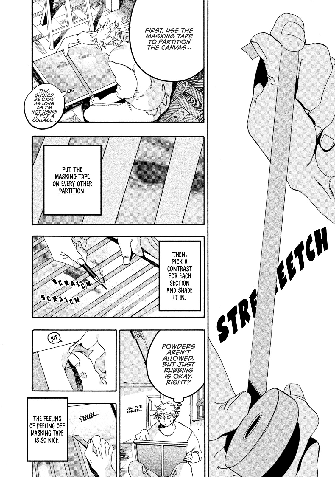 Blue Period. Chapter 16 page 22 - Chapter 16: Sweating Hard