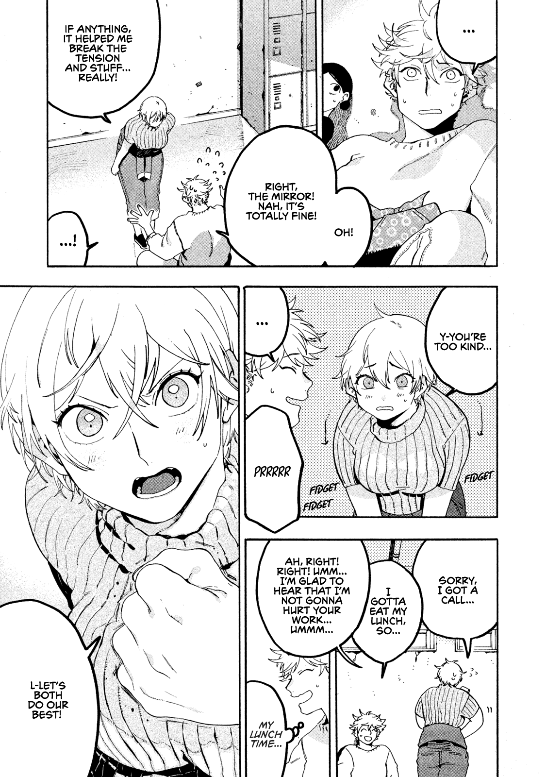 Blue Period. Chapter 16 page 30 - Chapter 16: Sweating Hard
