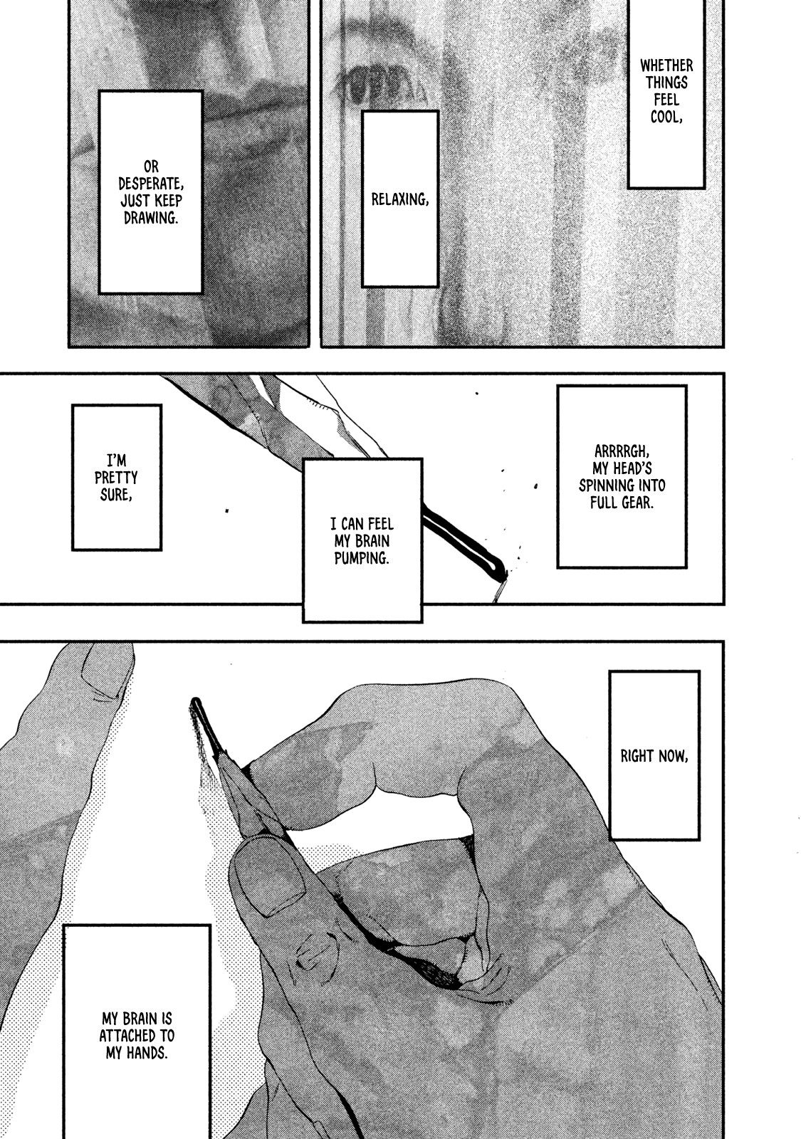 Blue Period. Chapter 16 page 34 - Chapter 16: Sweating Hard