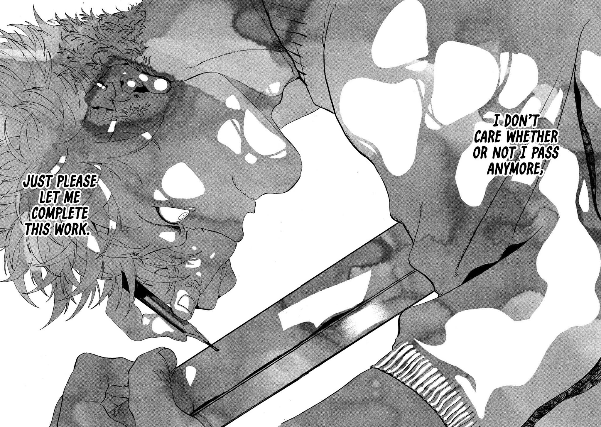 Blue Period. Chapter 16 page 36 - Chapter 16: Sweating Hard