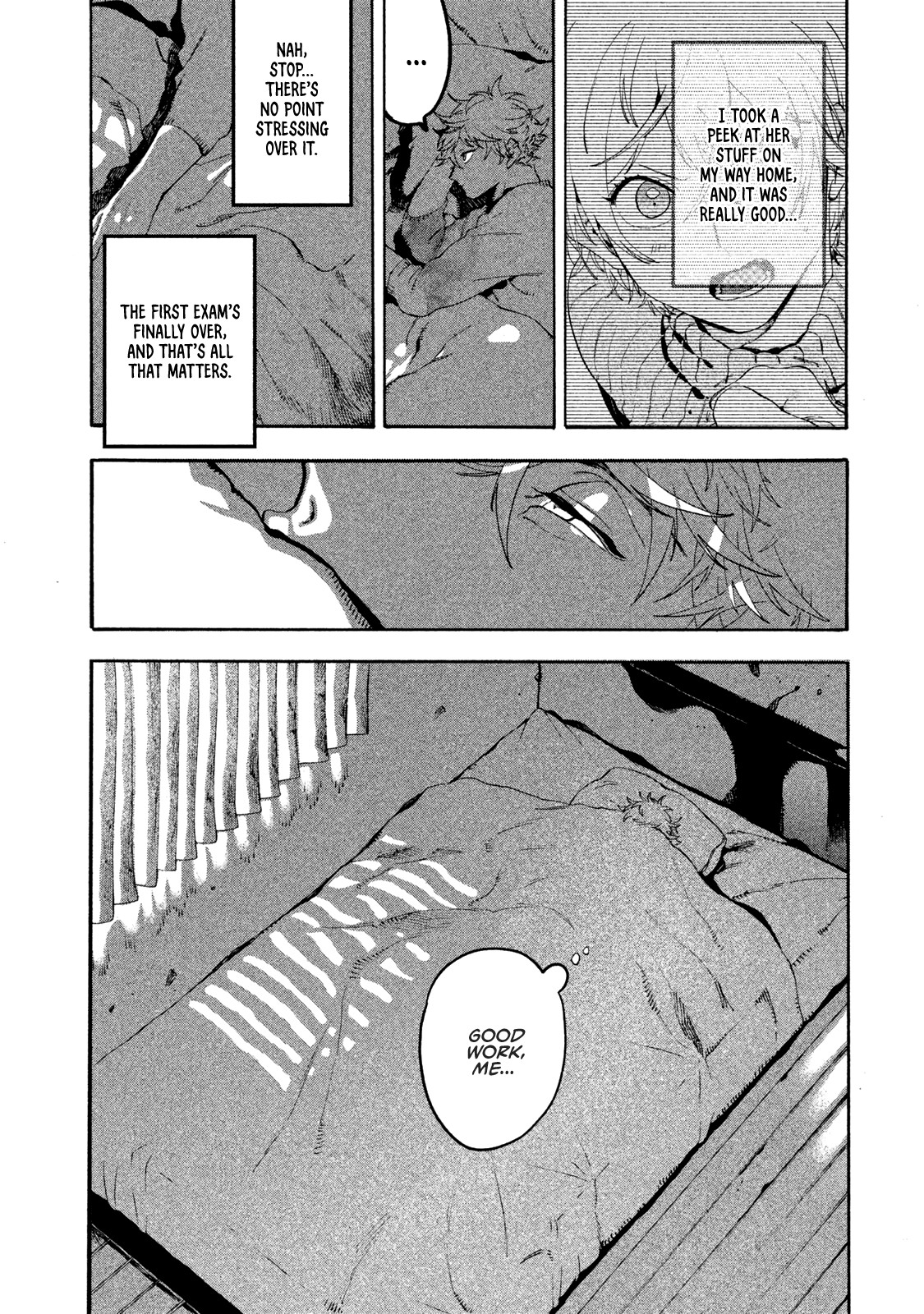 Blue Period. Chapter 16 page 41 - Chapter 16: Sweating Hard