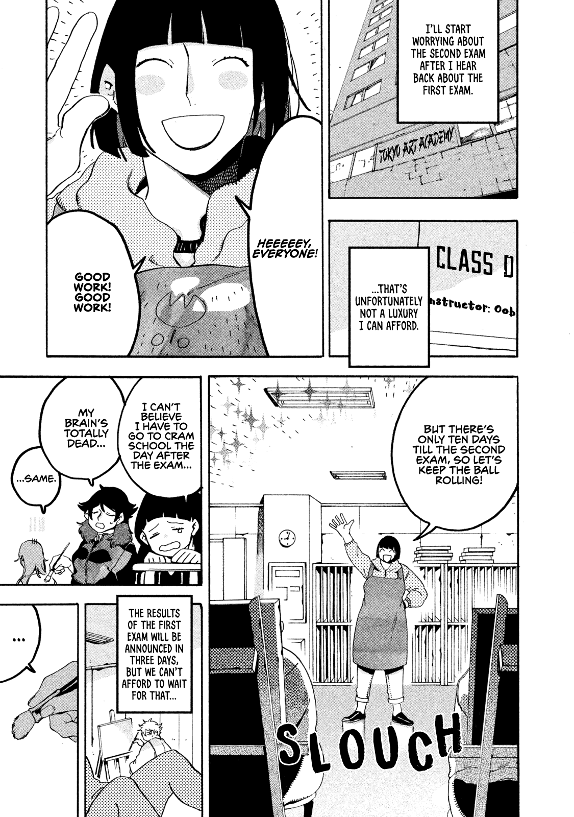 Blue Period. Chapter 16 page 42 - Chapter 16: Sweating Hard