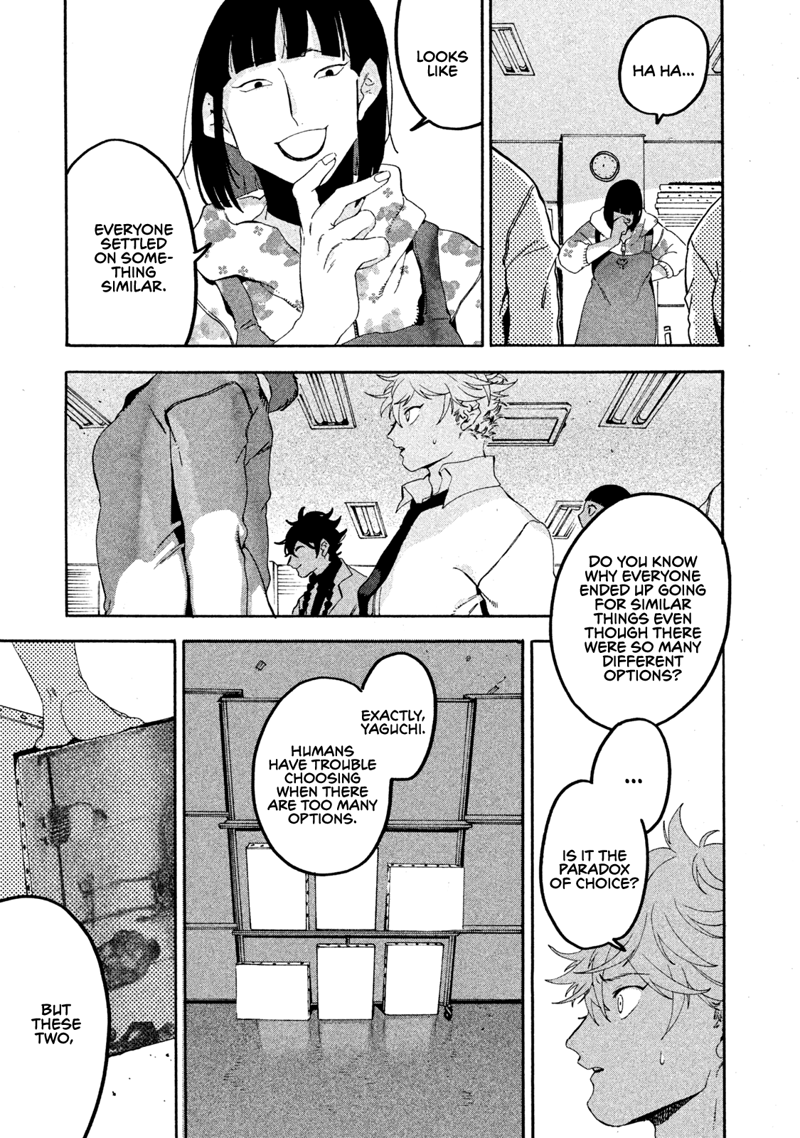 Blue Period. Chapter 17 page 30 - Chapter 17: Such A Freak